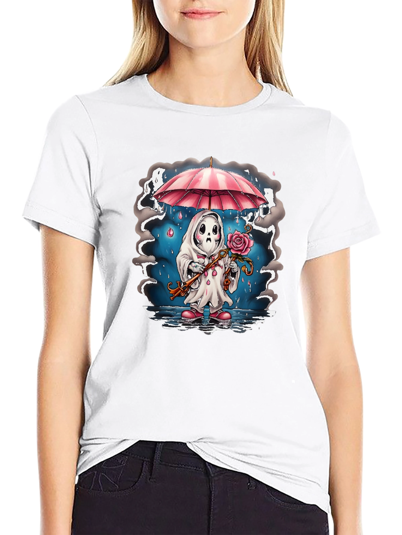 Ghost in Rain T-Shirt