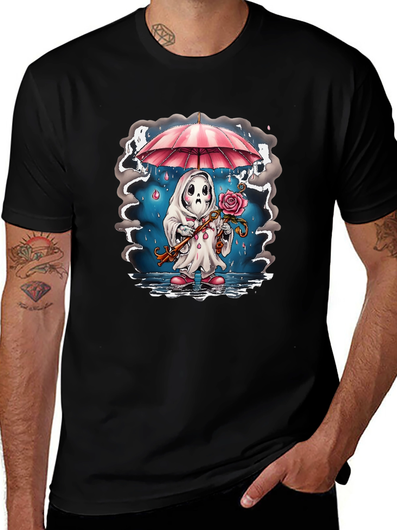 Ghost in Rain T-Shirt