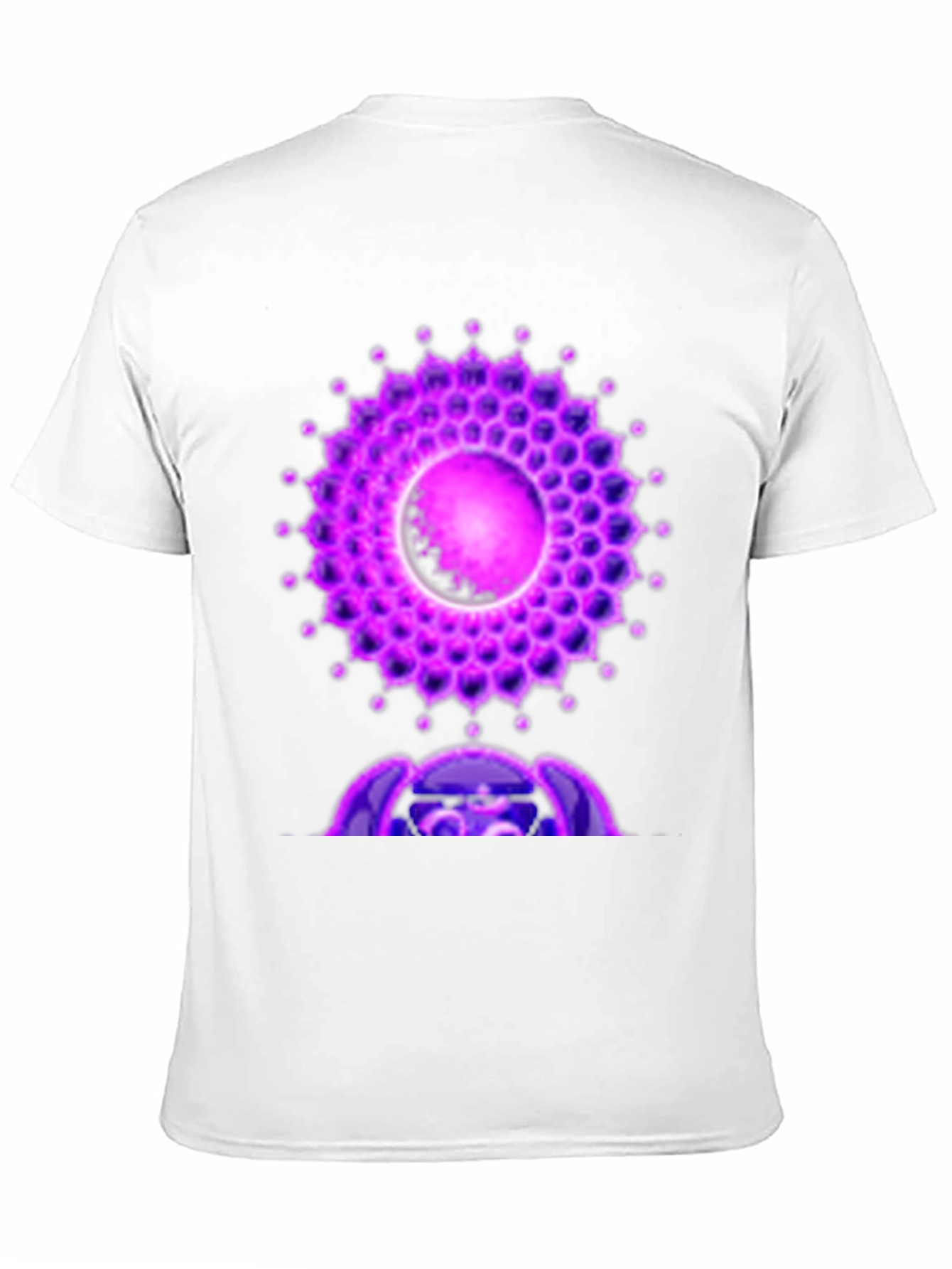 Crown Chakra T-Shirt - Spiritual Symbol Design