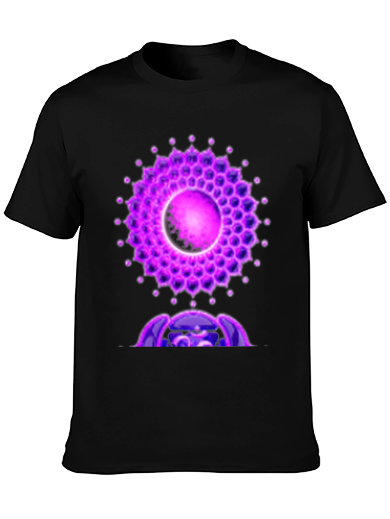 Crown Chakra T-Shirt - Spiritual Symbol Design