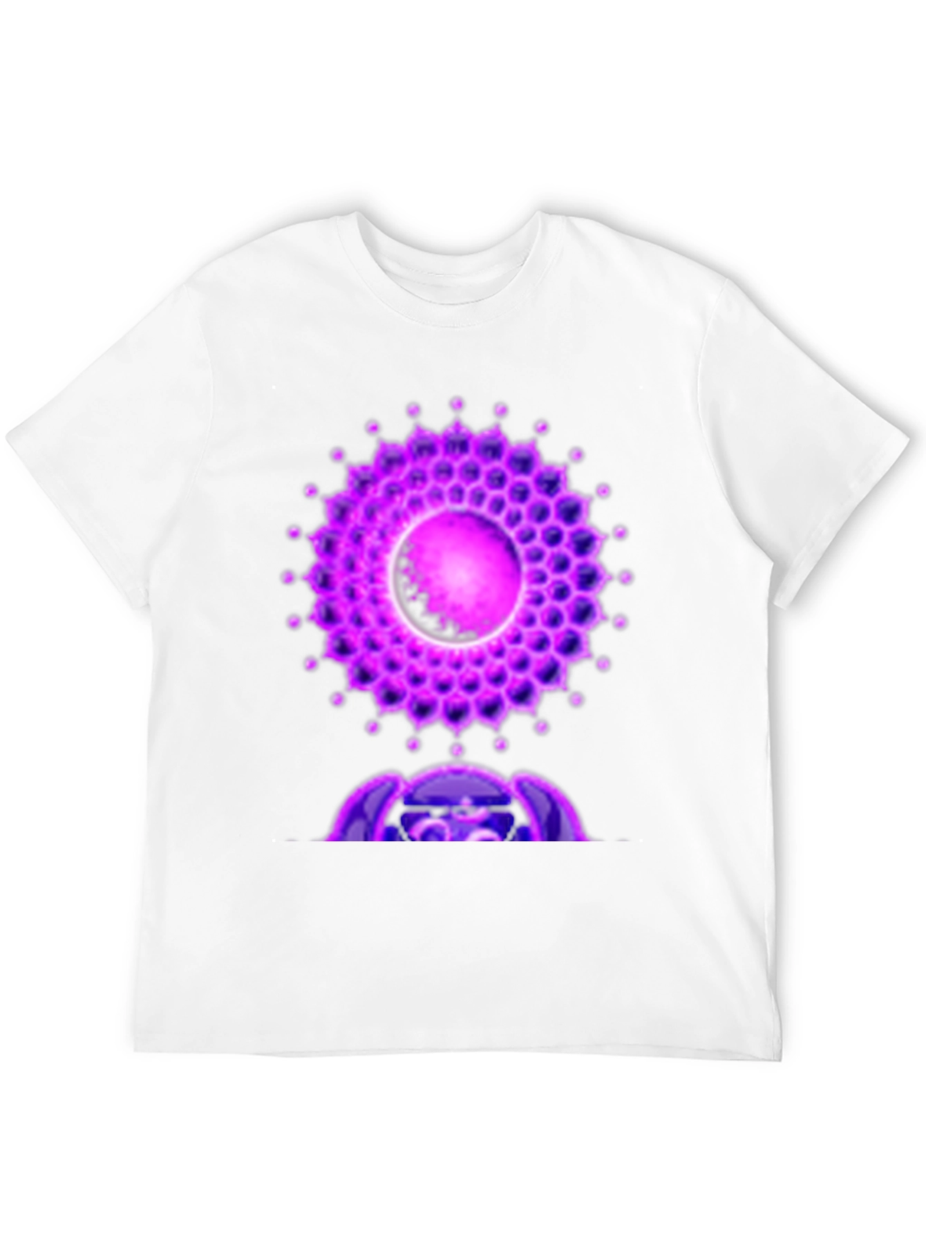 Crown Chakra T-Shirt - Spiritual Symbol Design