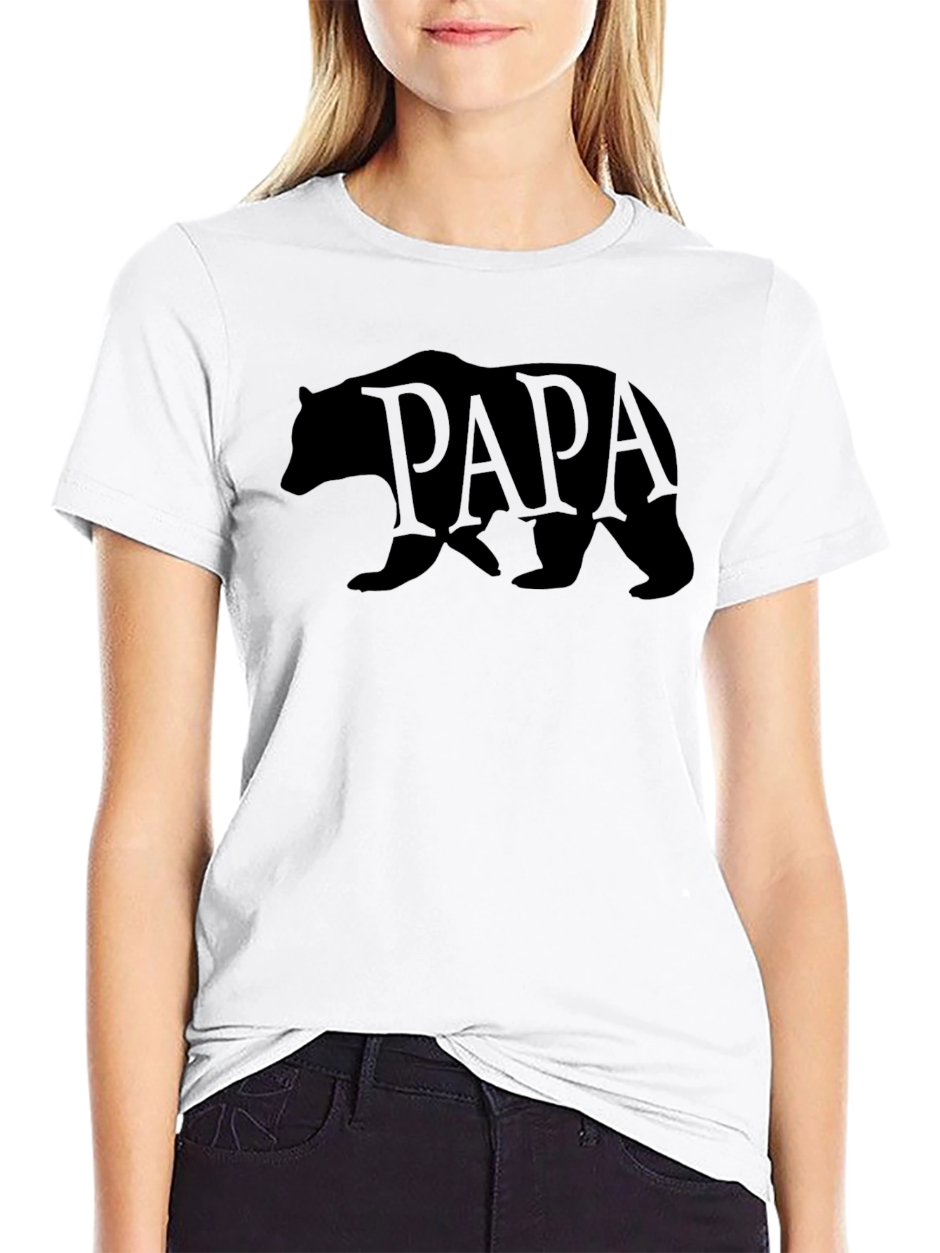 Papa Bear Graphic T-Shirt - Perfect Dad Gift
