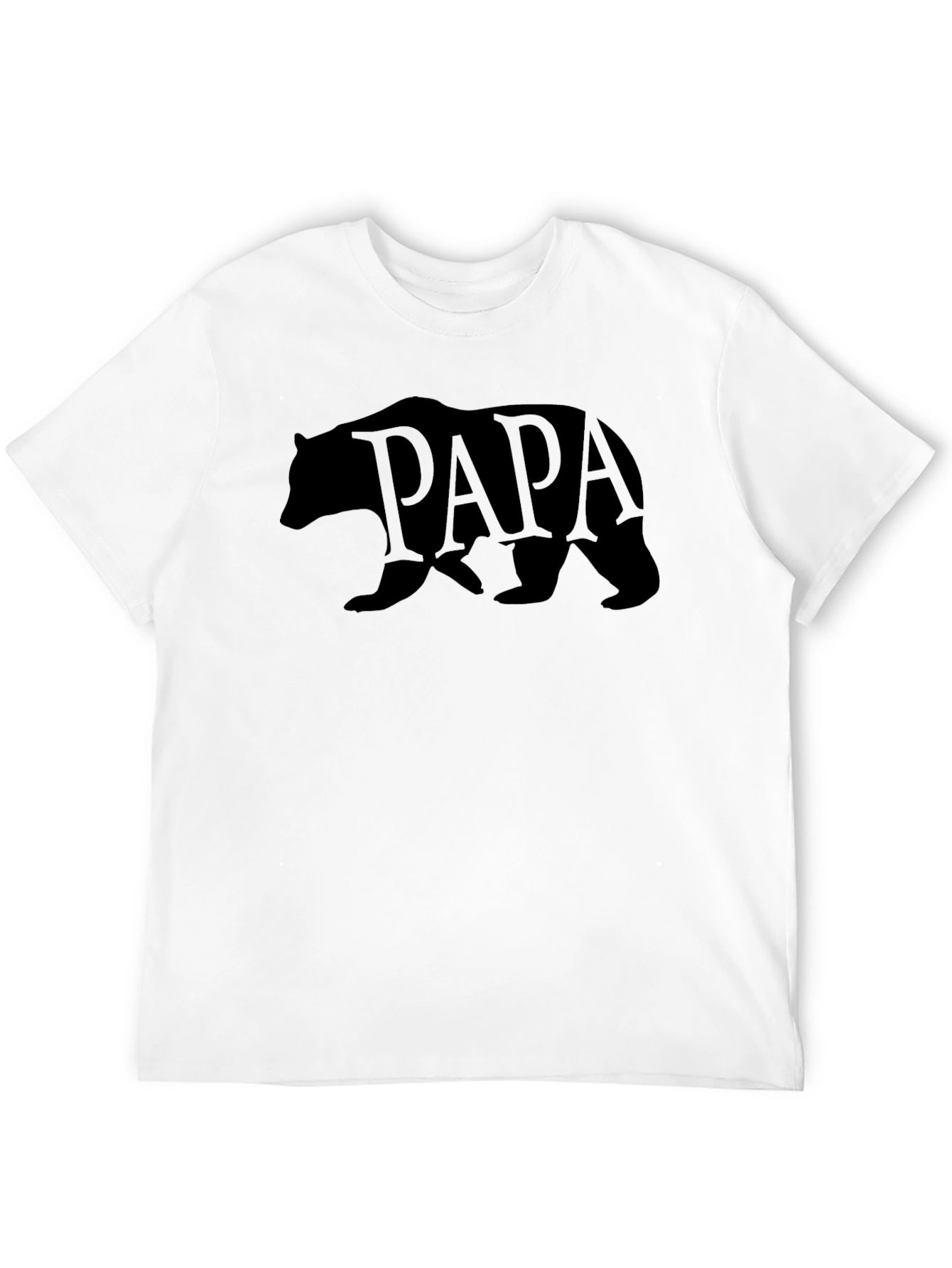 Papa Bear Graphic T-Shirt - Perfect Dad Gift