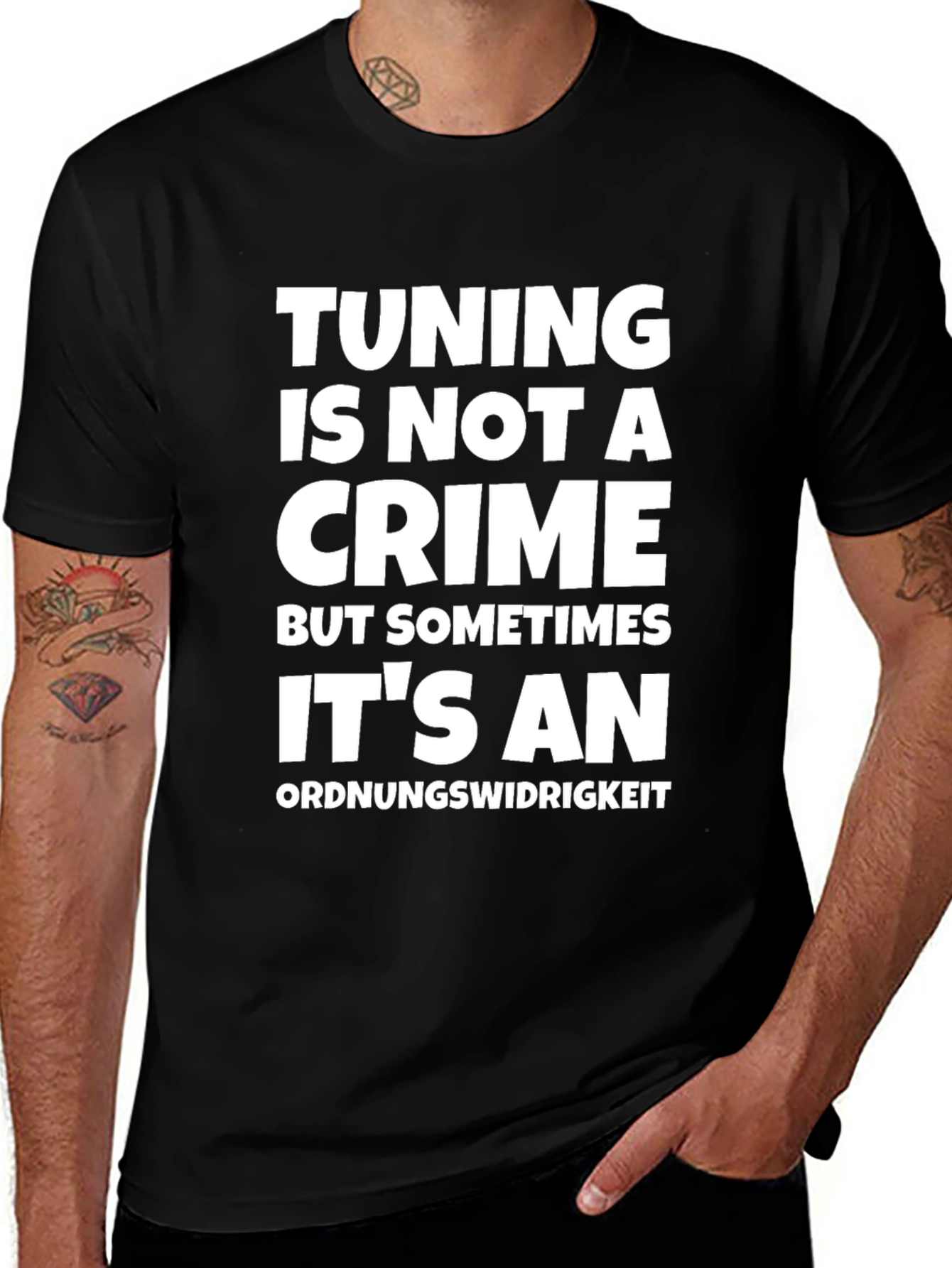 Tuning Is Not A Crime T-Shirt