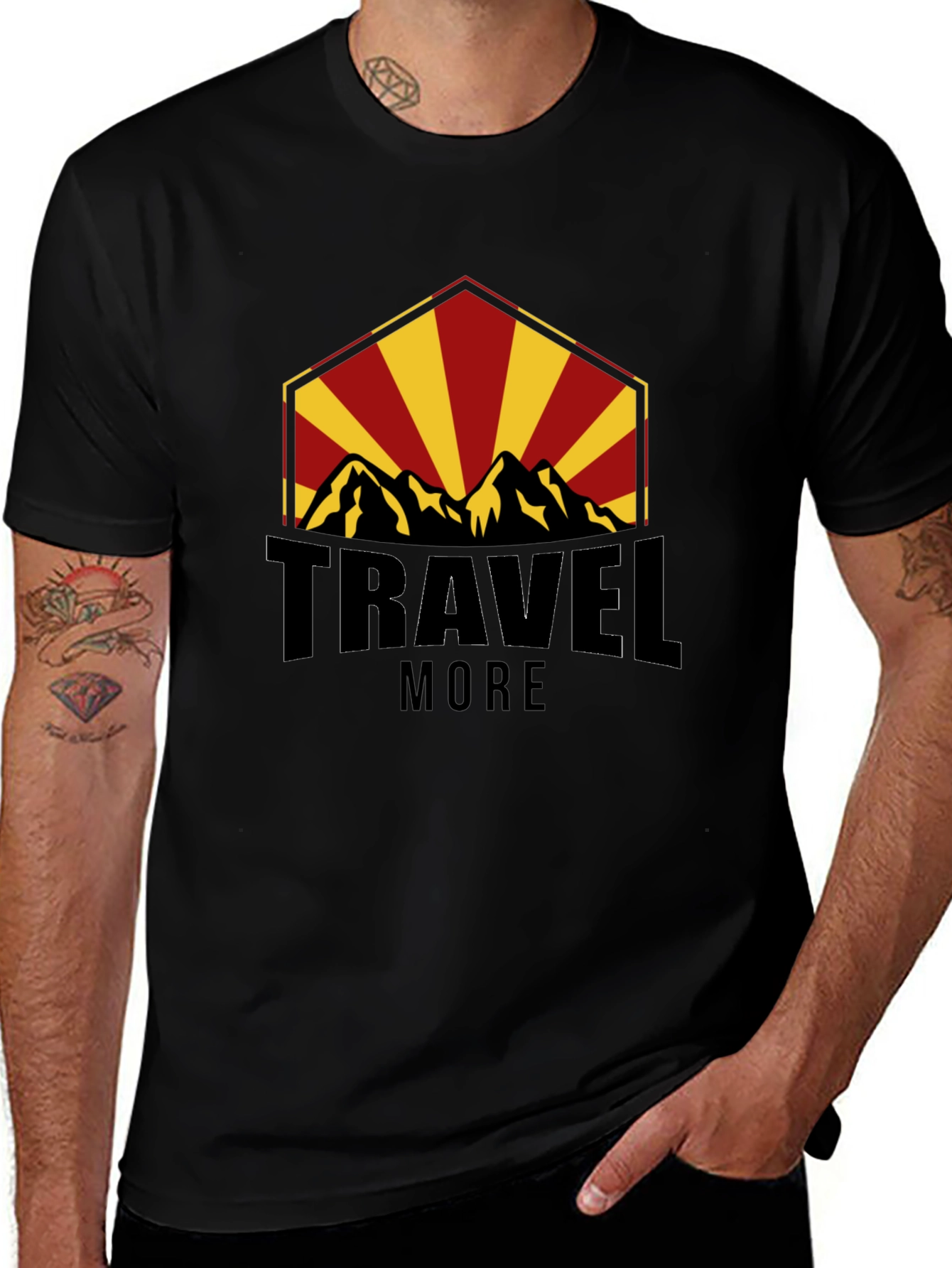 Travel More Graphic T-Shirt
