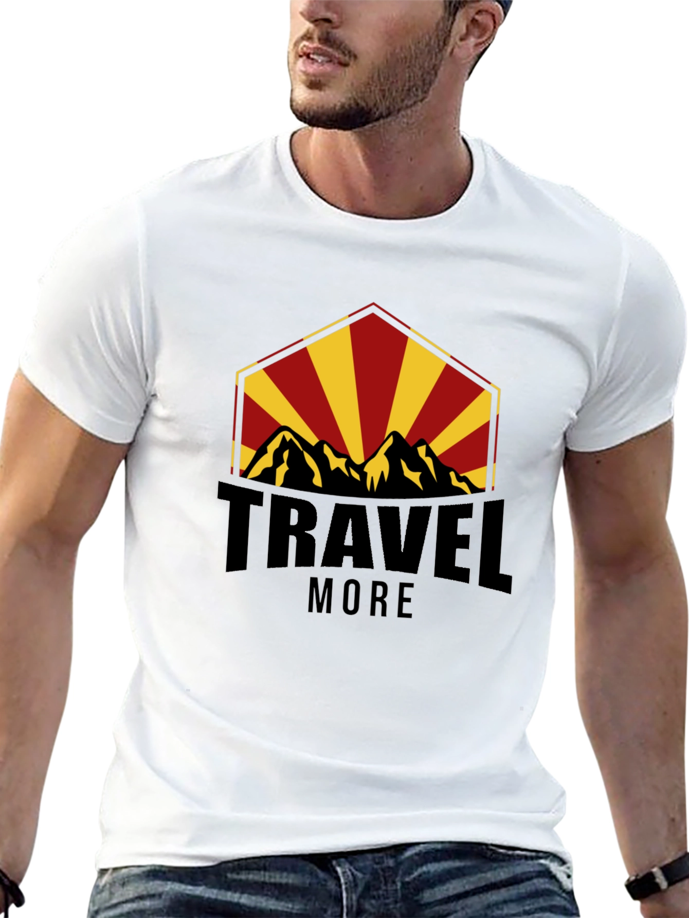 Travel More Graphic T-Shirt