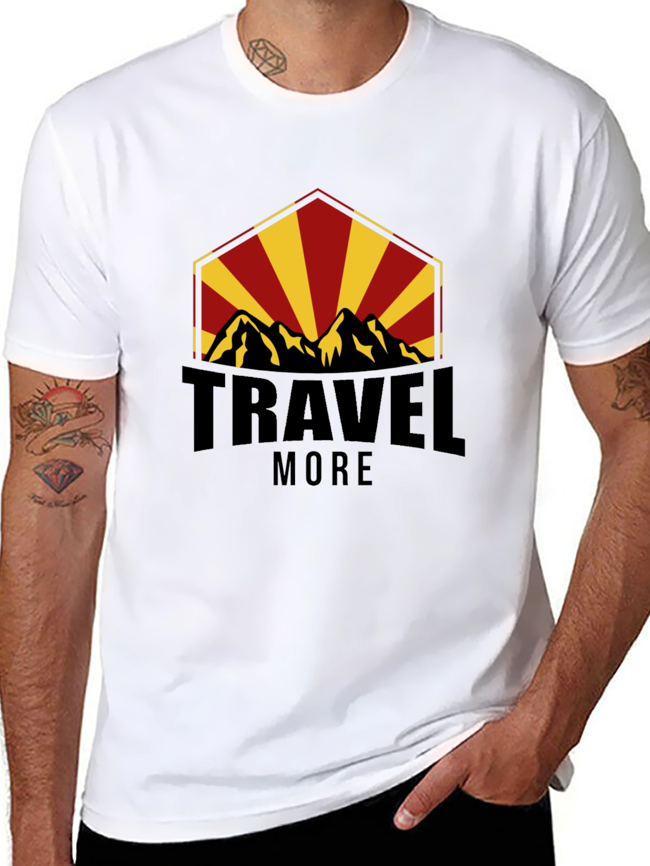 Travel More Graphic T-Shirt