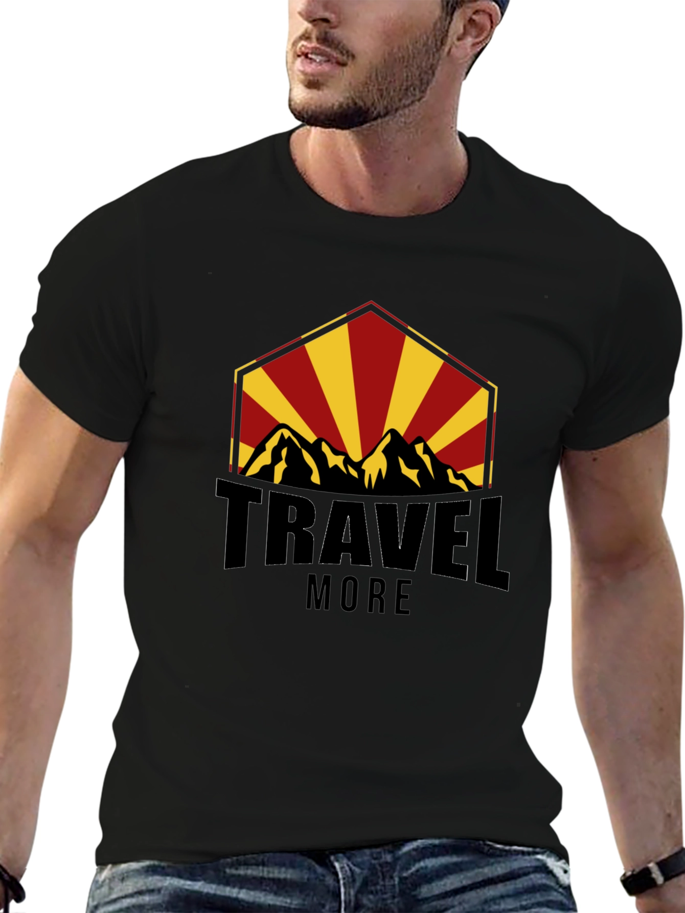 Travel More Graphic T-Shirt