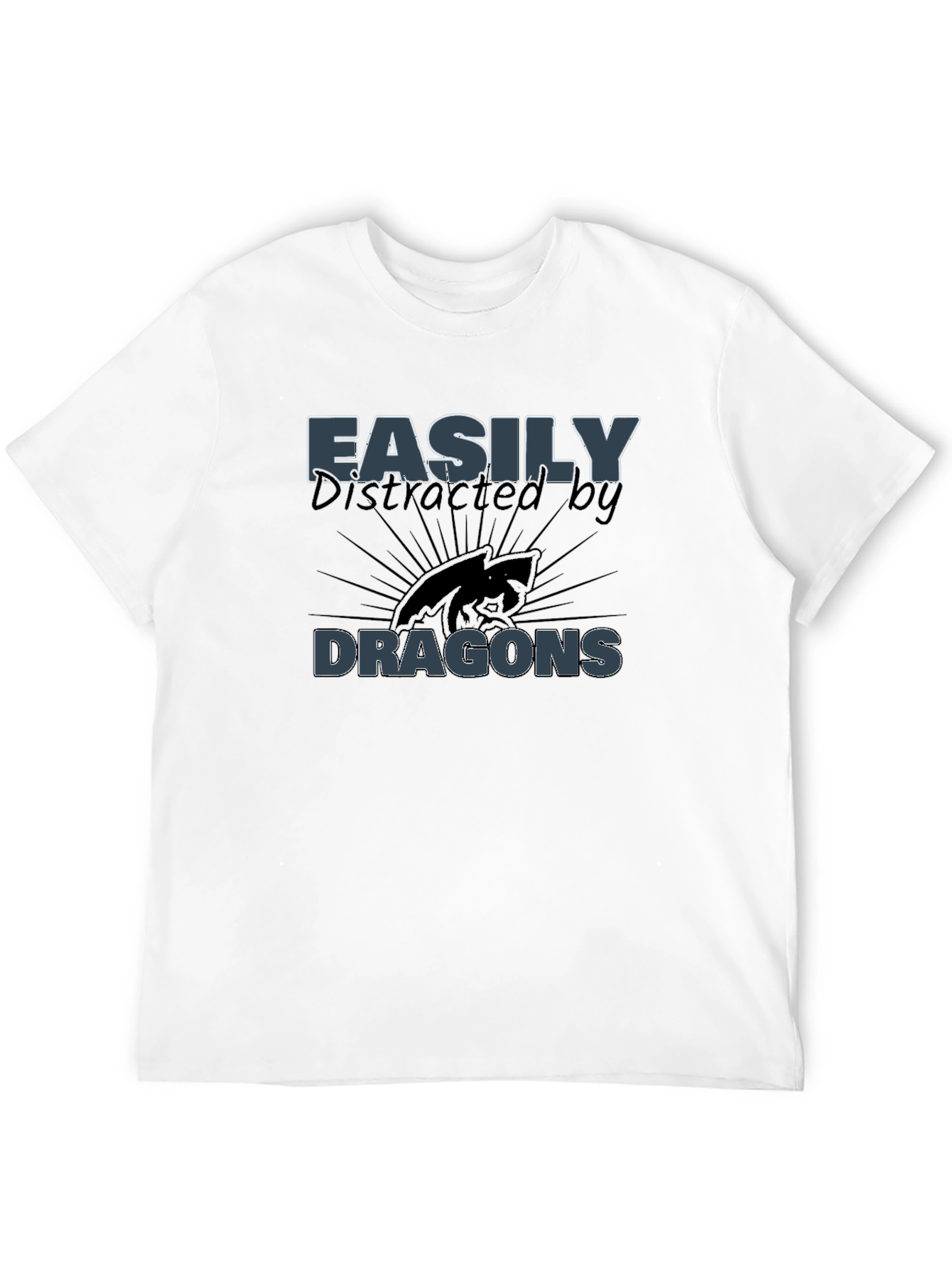 Easily Distracted by Dragons Graphic Tee