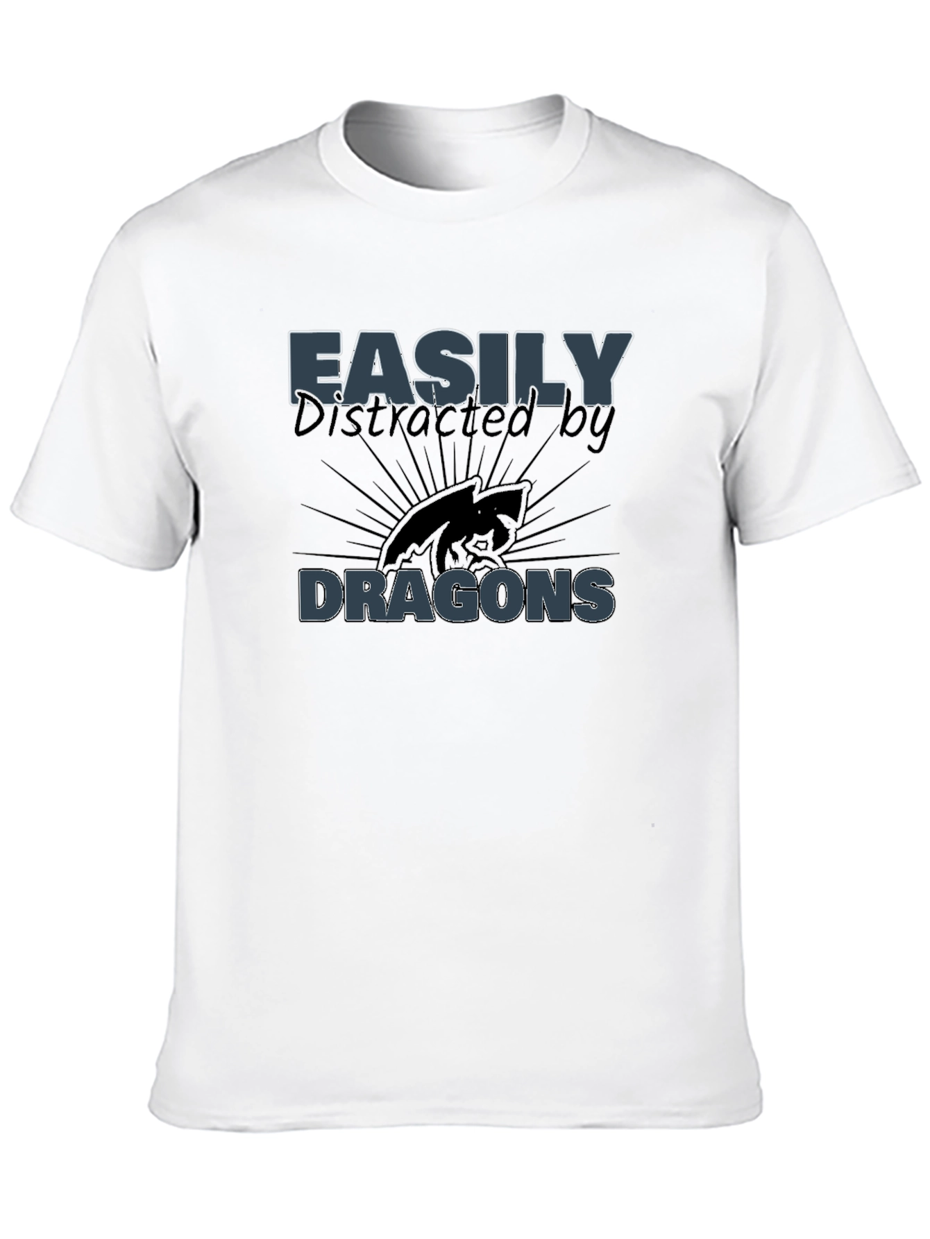 Easily Distracted by Dragons Graphic Tee