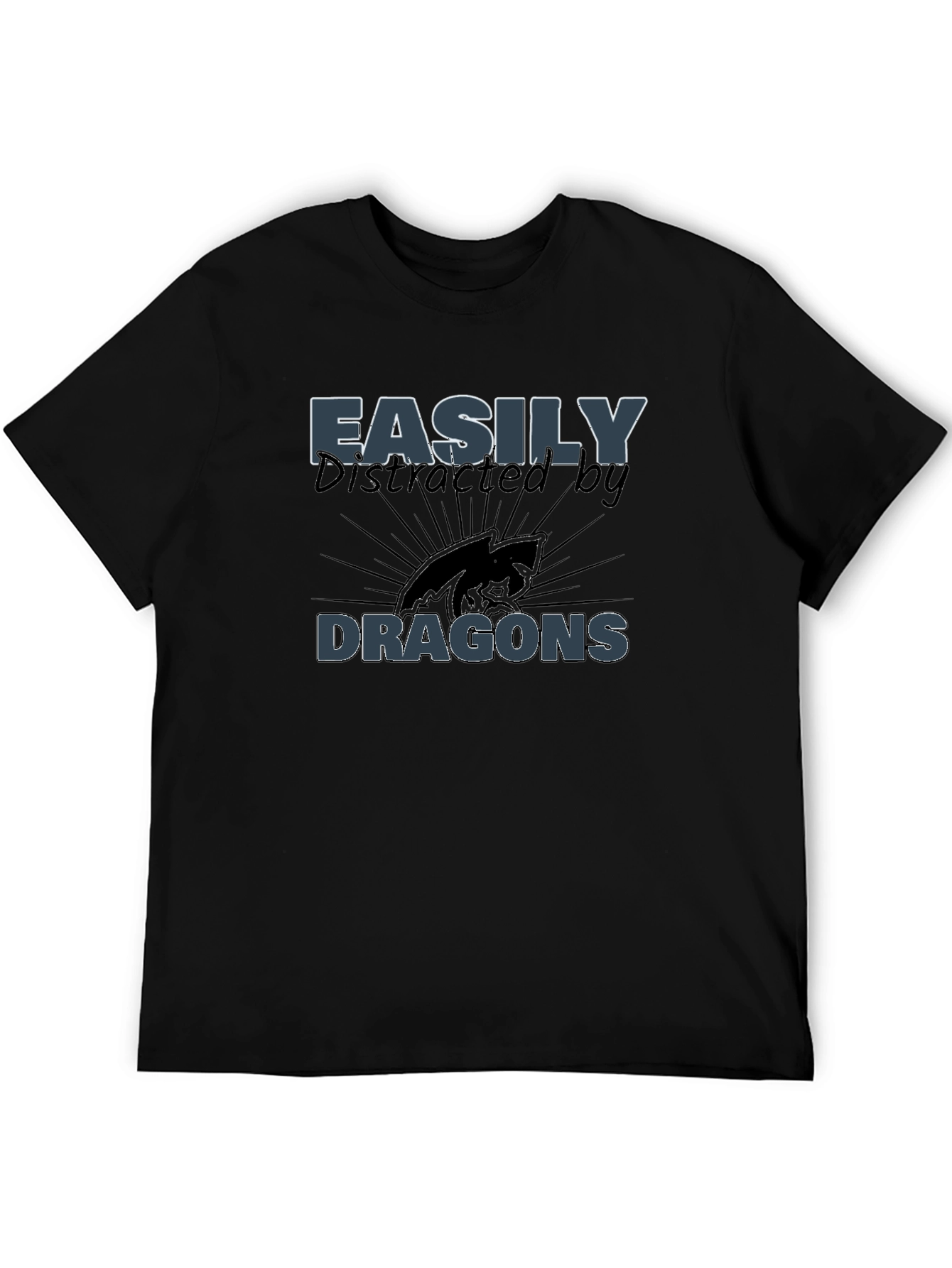 Easily Distracted by Dragons Graphic Tee