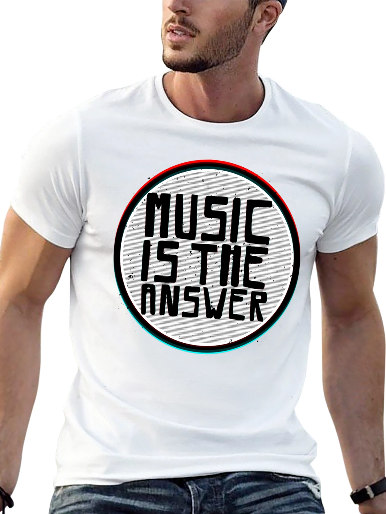Music Is The Answer T-Shirt - Graphic Tee