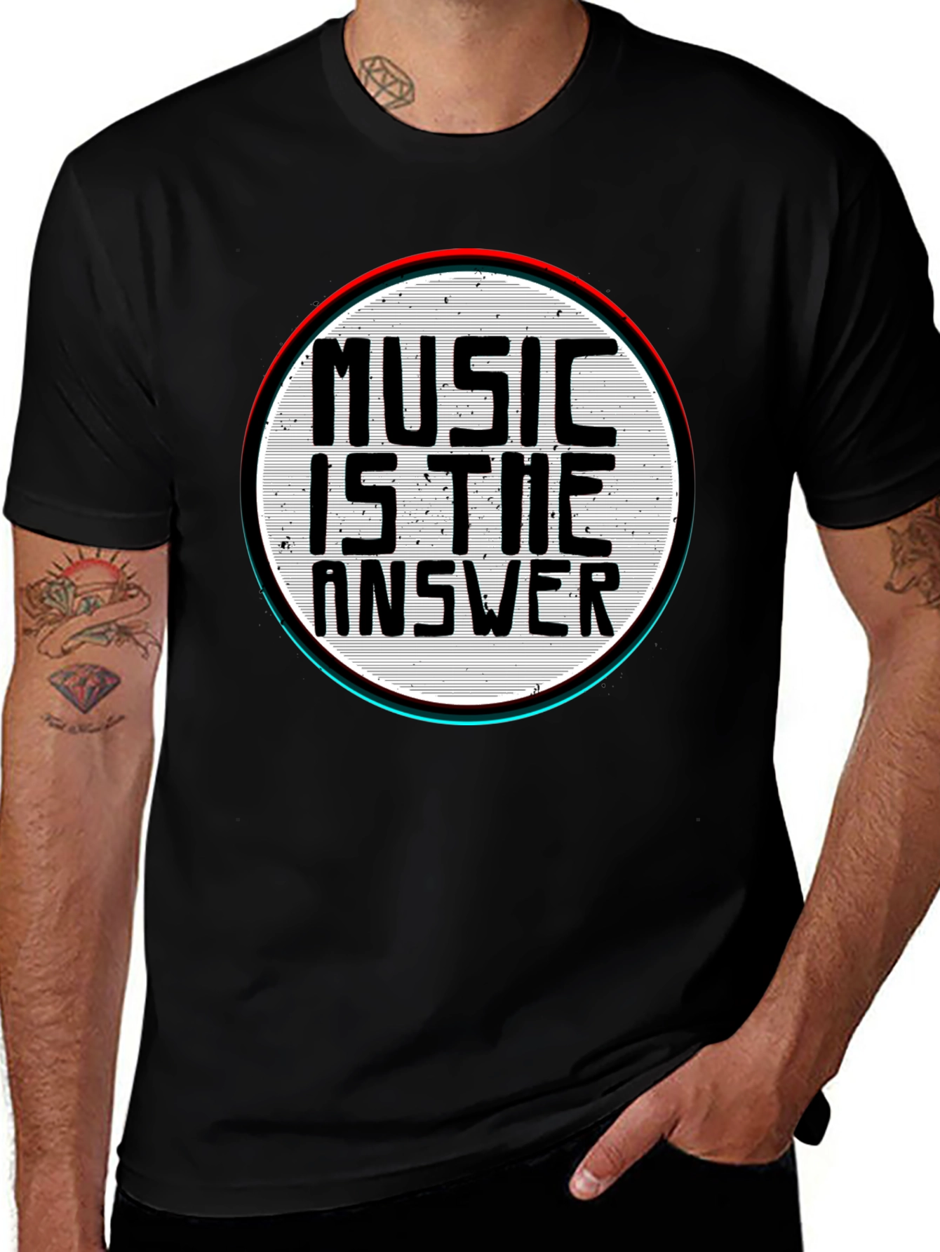 Music Is The Answer T-Shirt - Graphic Tee