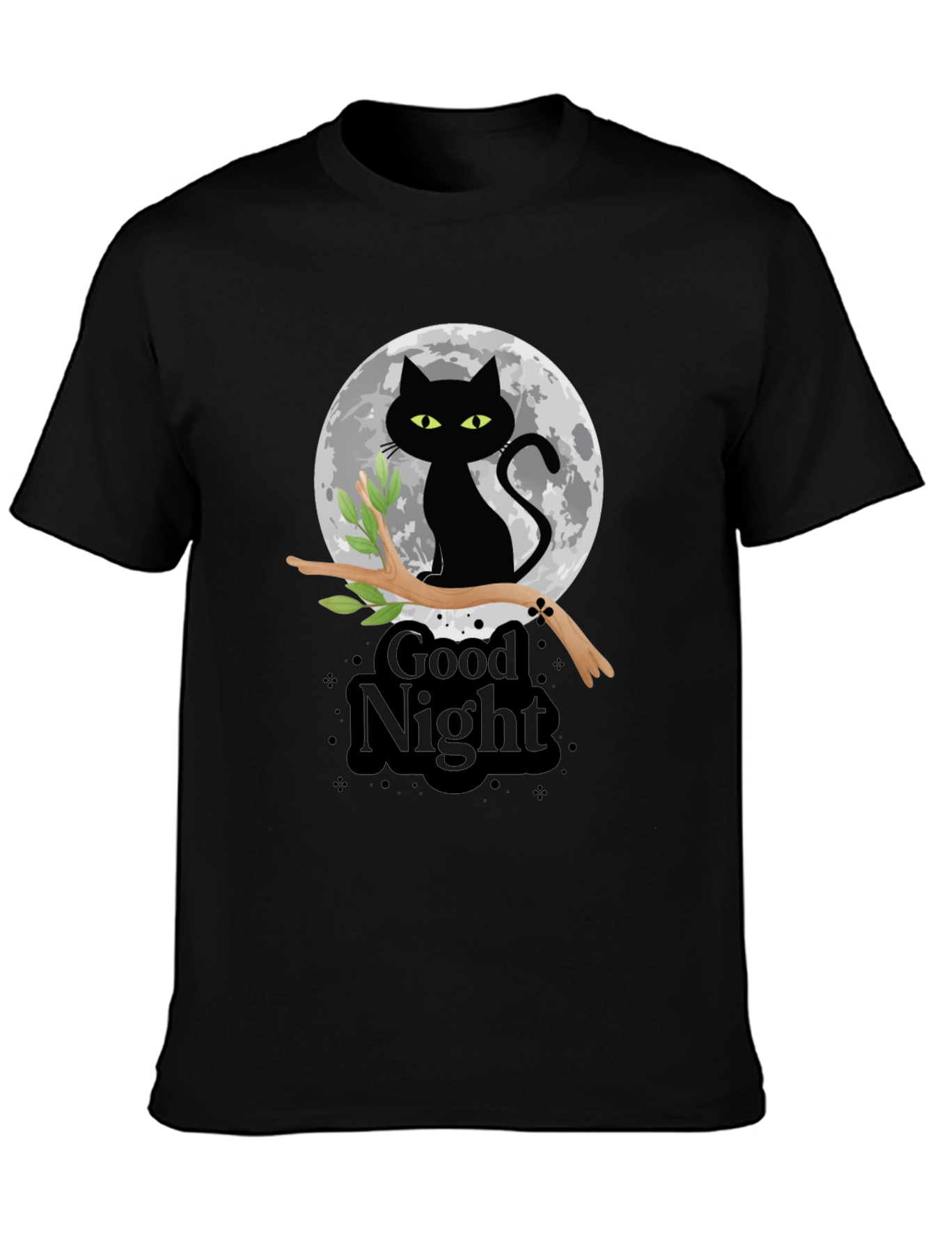 Good Night Cat T-Shirt