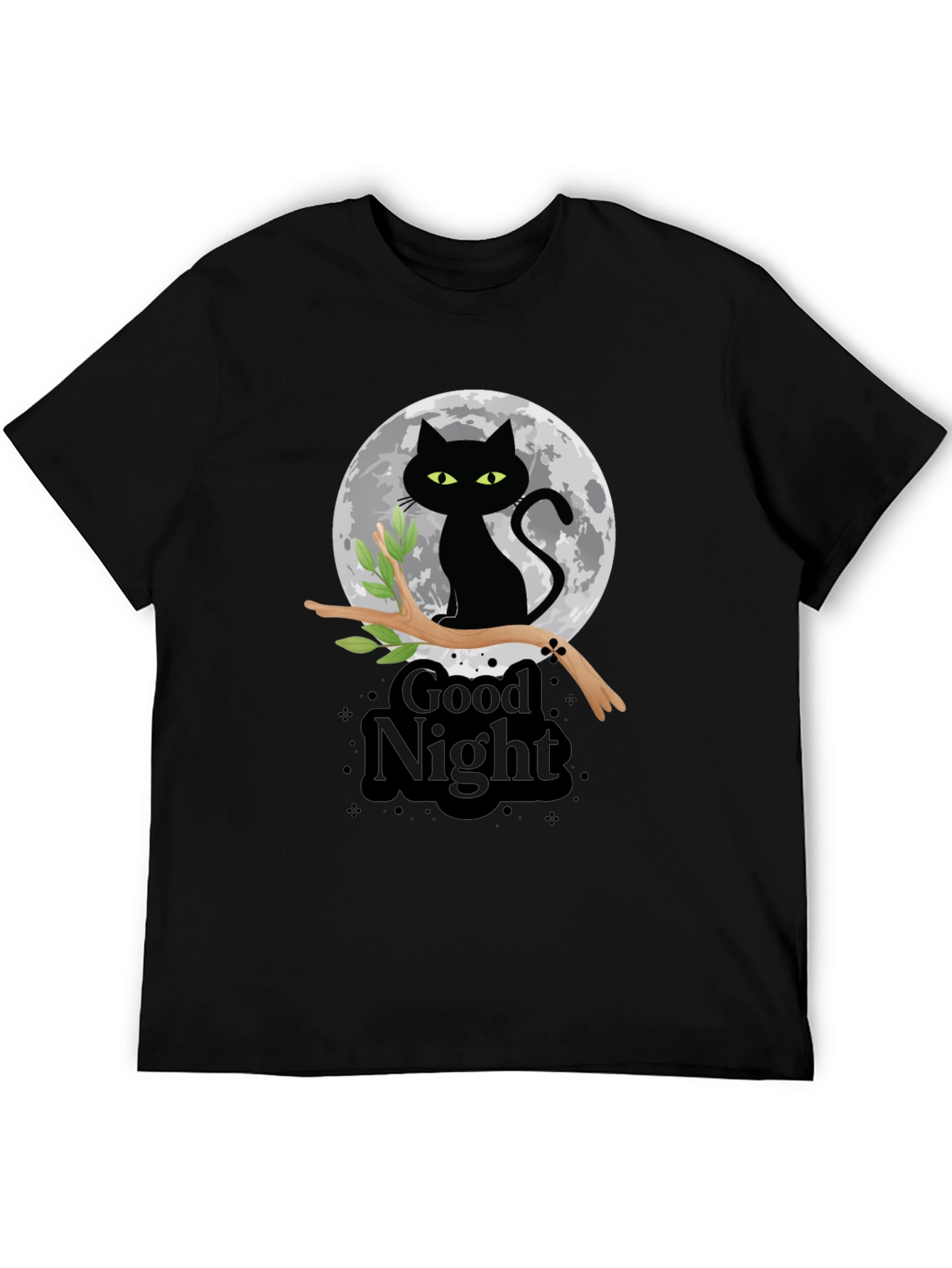 Good Night Cat T-Shirt