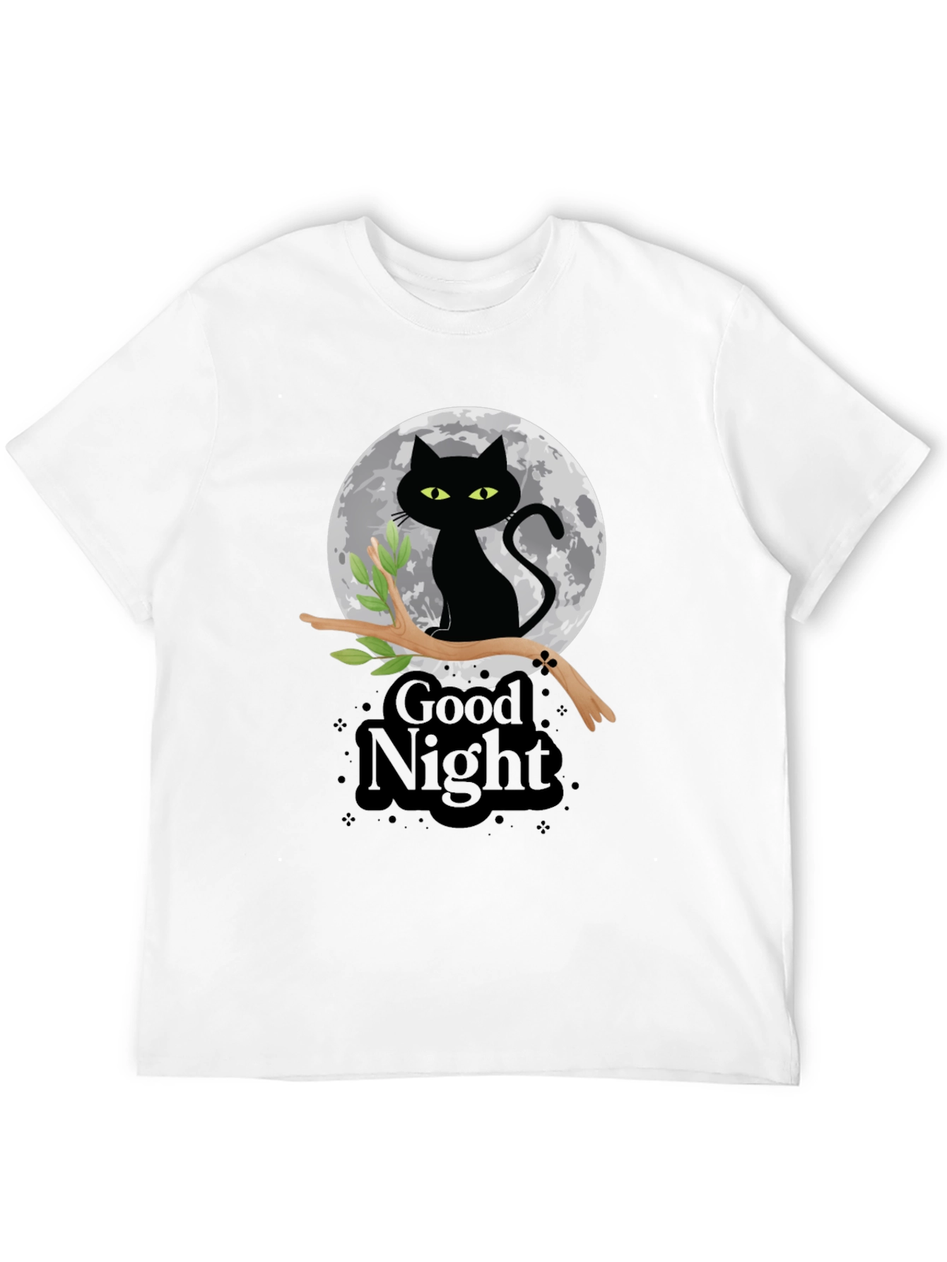 Good Night Cat T-Shirt