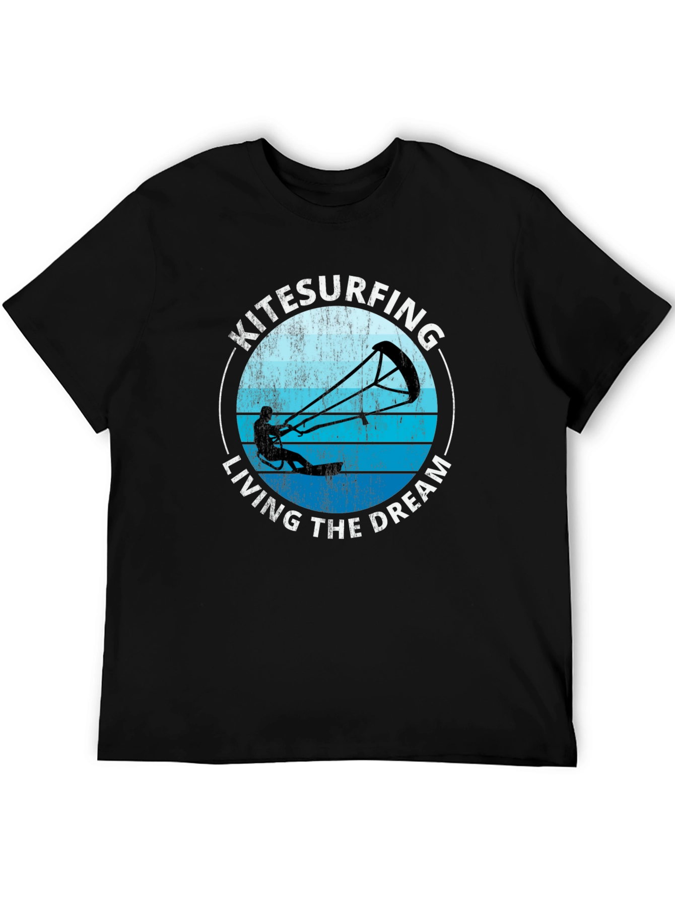 Kitesurfing Living The Dream Graphic T-Shirt