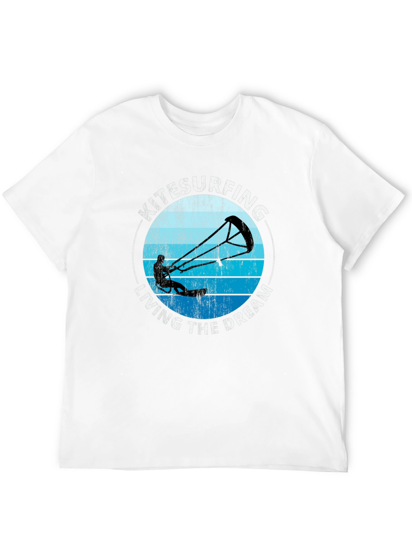 Kitesurfing Living The Dream Graphic T-Shirt
