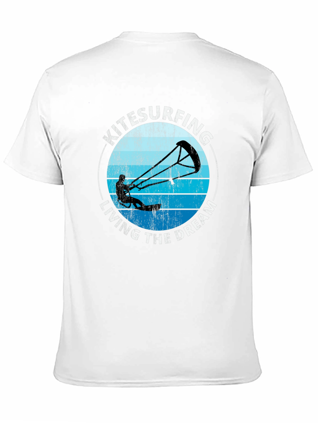 Kitesurfing Living The Dream Graphic T-Shirt
