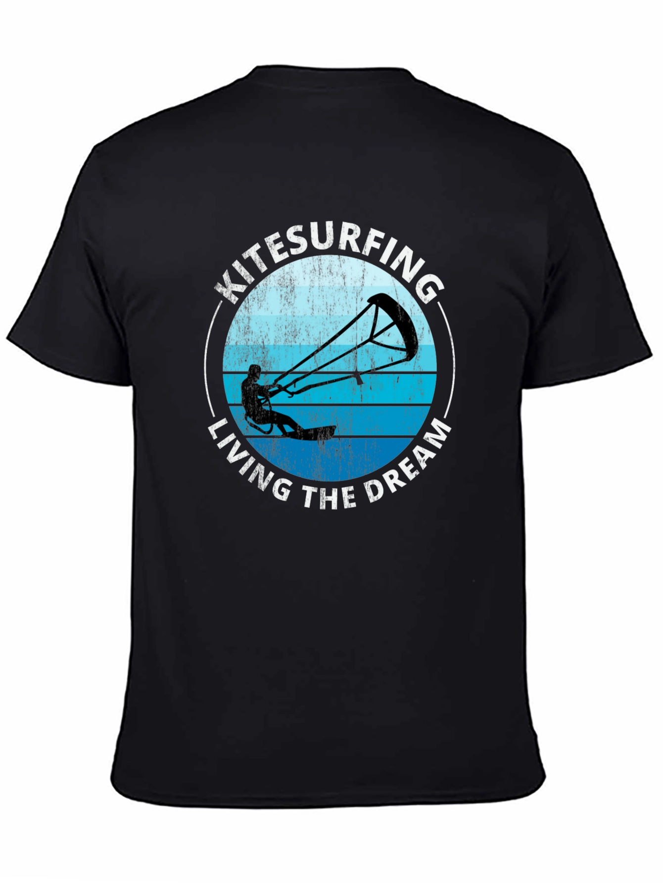 Kitesurfing Living The Dream Graphic T-Shirt