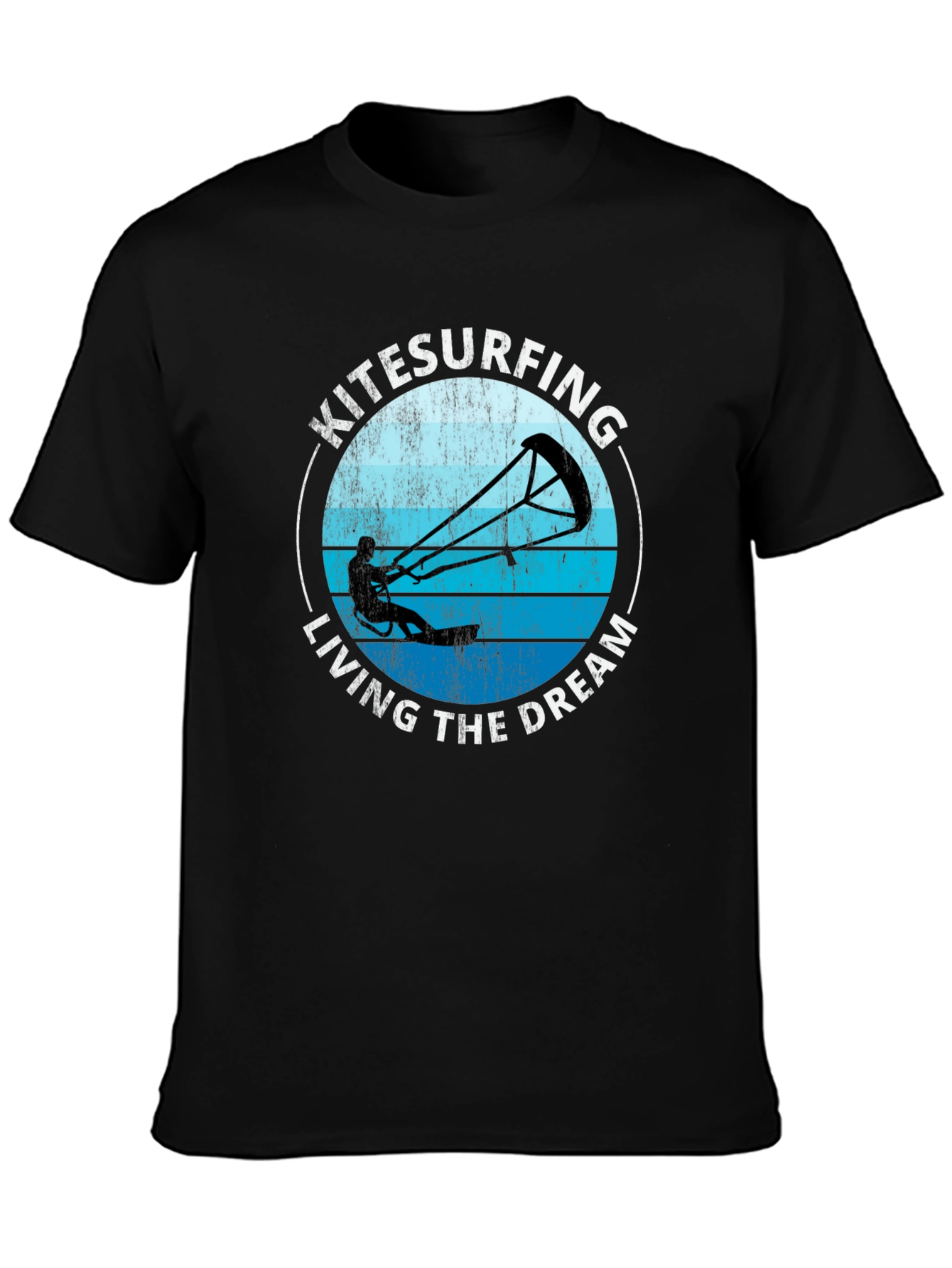 Kitesurfing Living The Dream Graphic T-Shirt