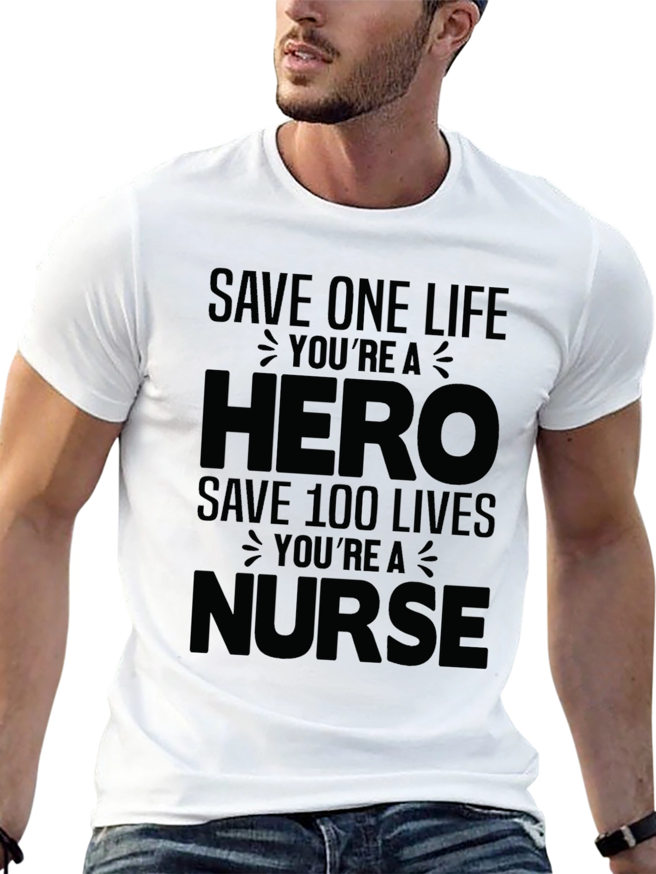 Nurse Hero Graphic Tee - Unisex