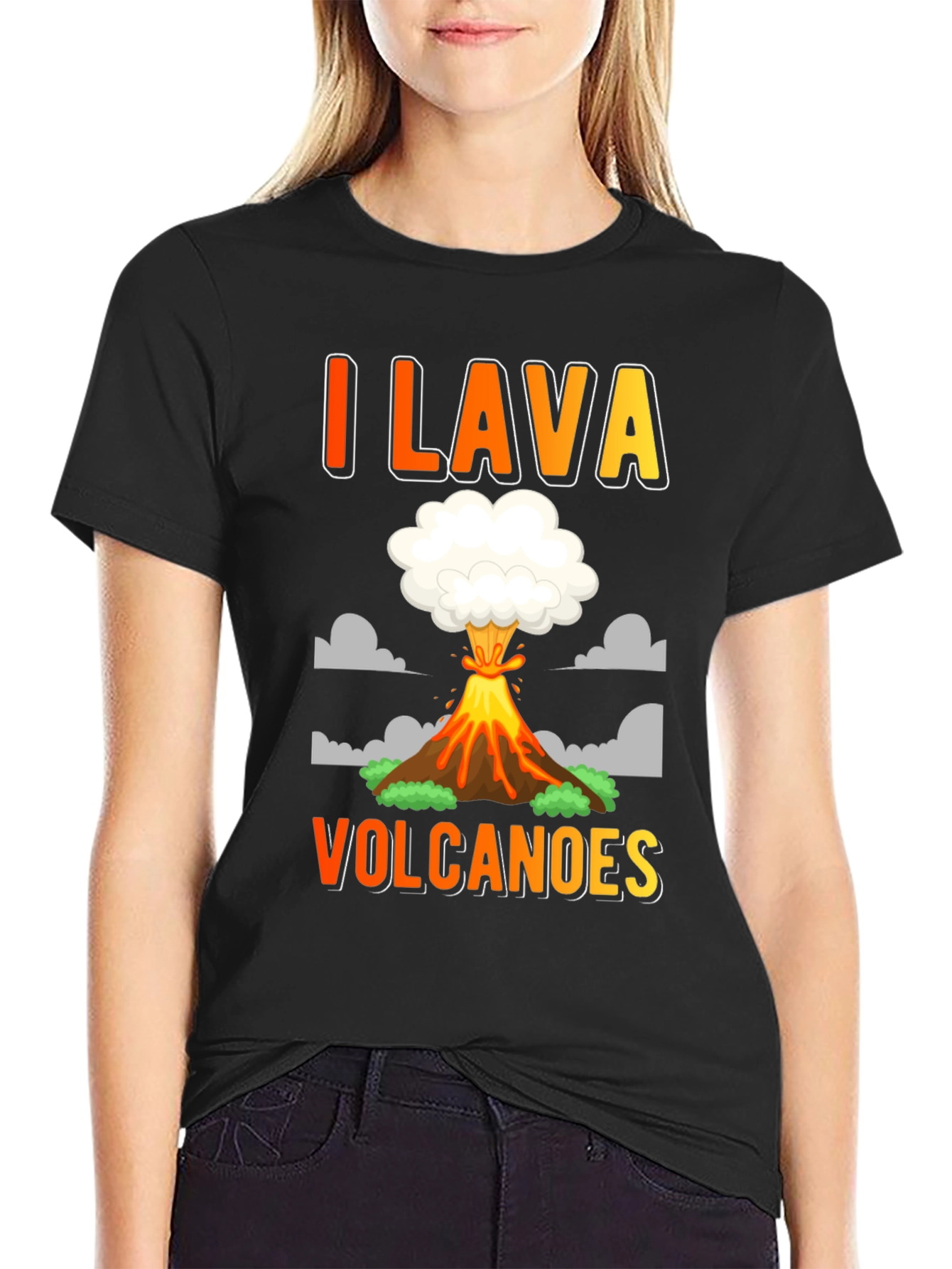 I Lava Volcanoes Graphic T-Shirt