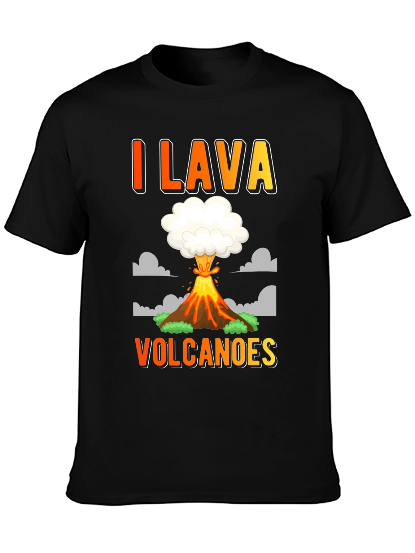 I Lava Volcanoes Graphic T-Shirt