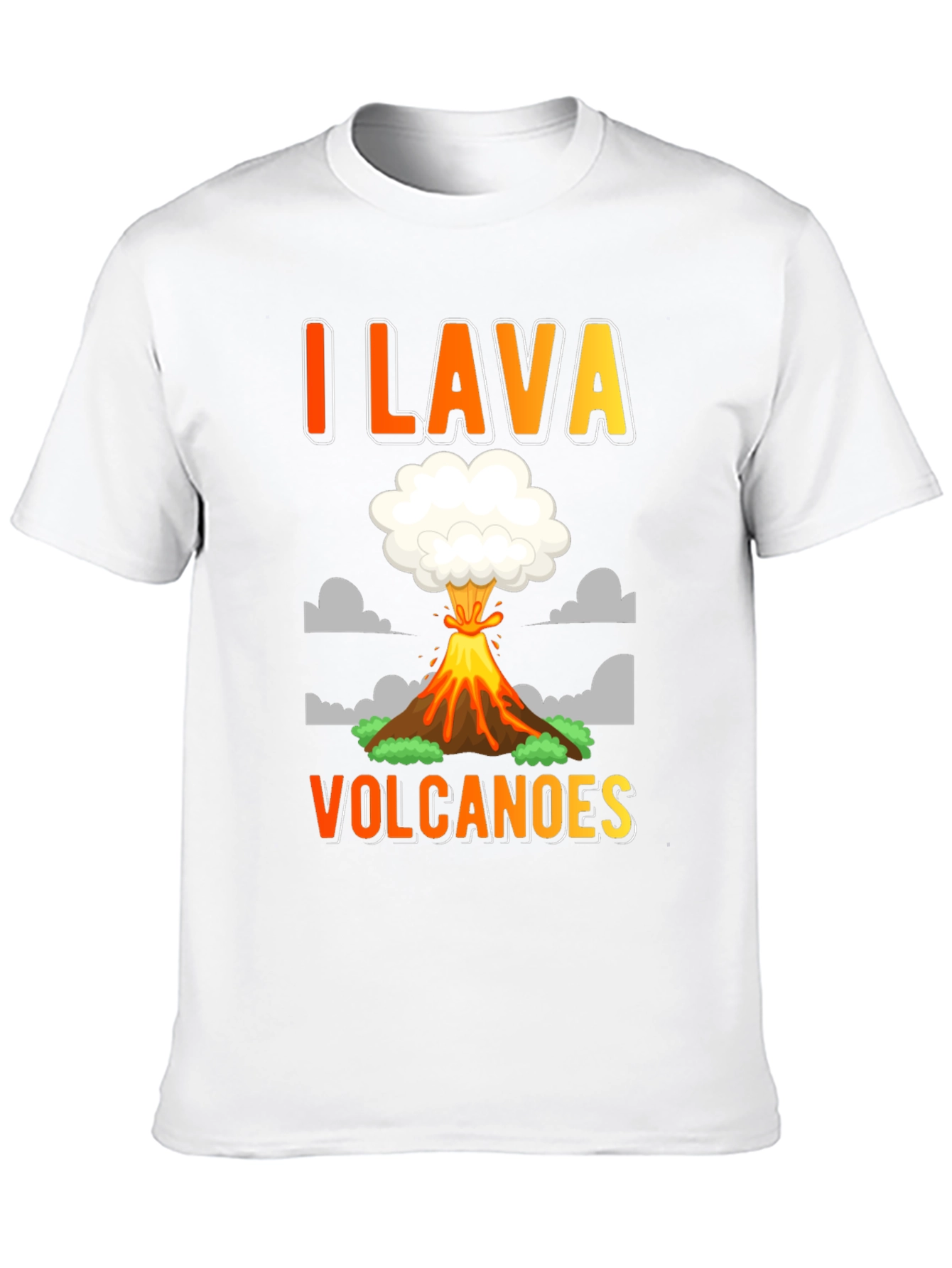 I Lava Volcanoes Graphic T-Shirt