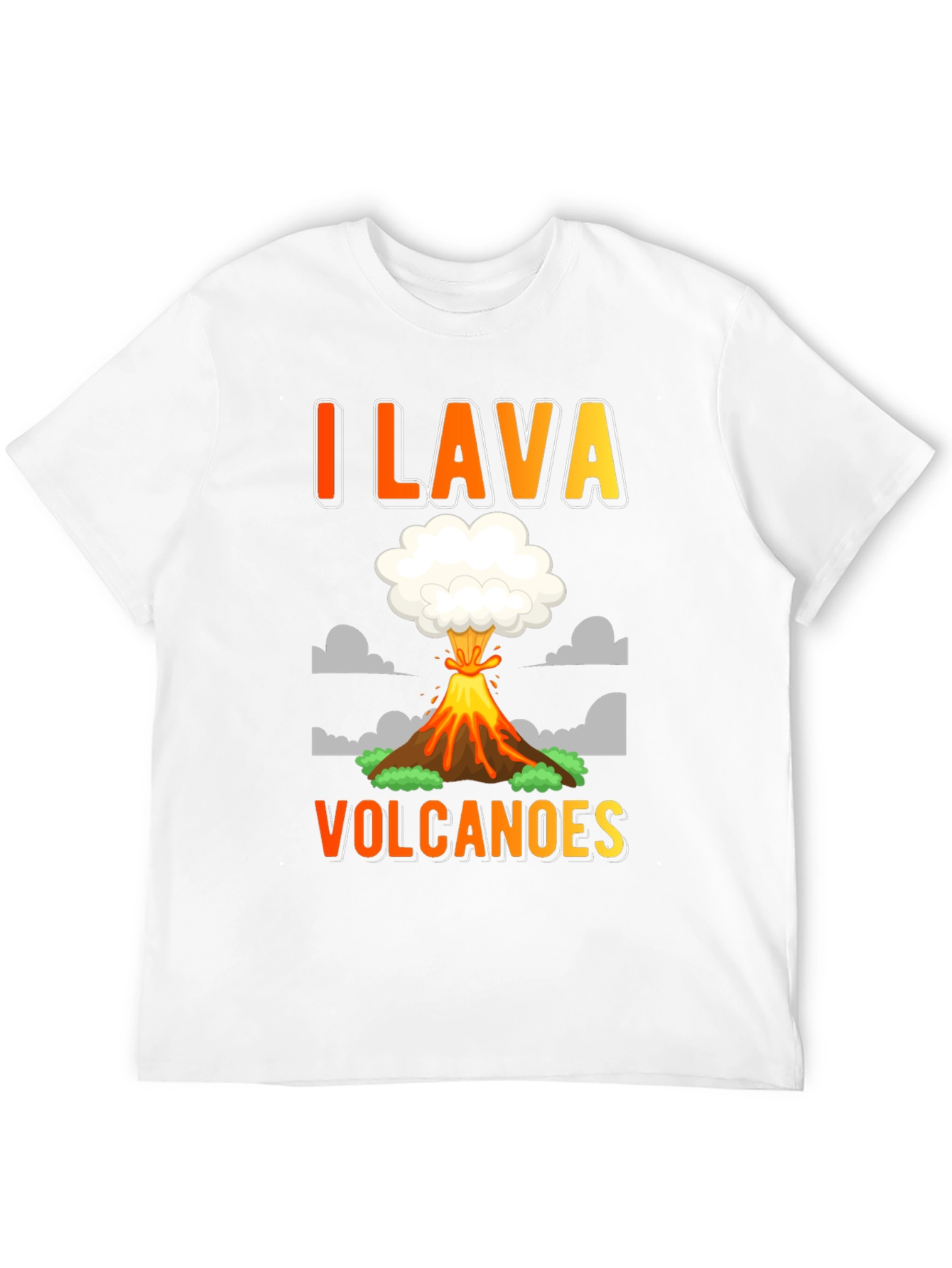 I Lava Volcanoes Graphic T-Shirt