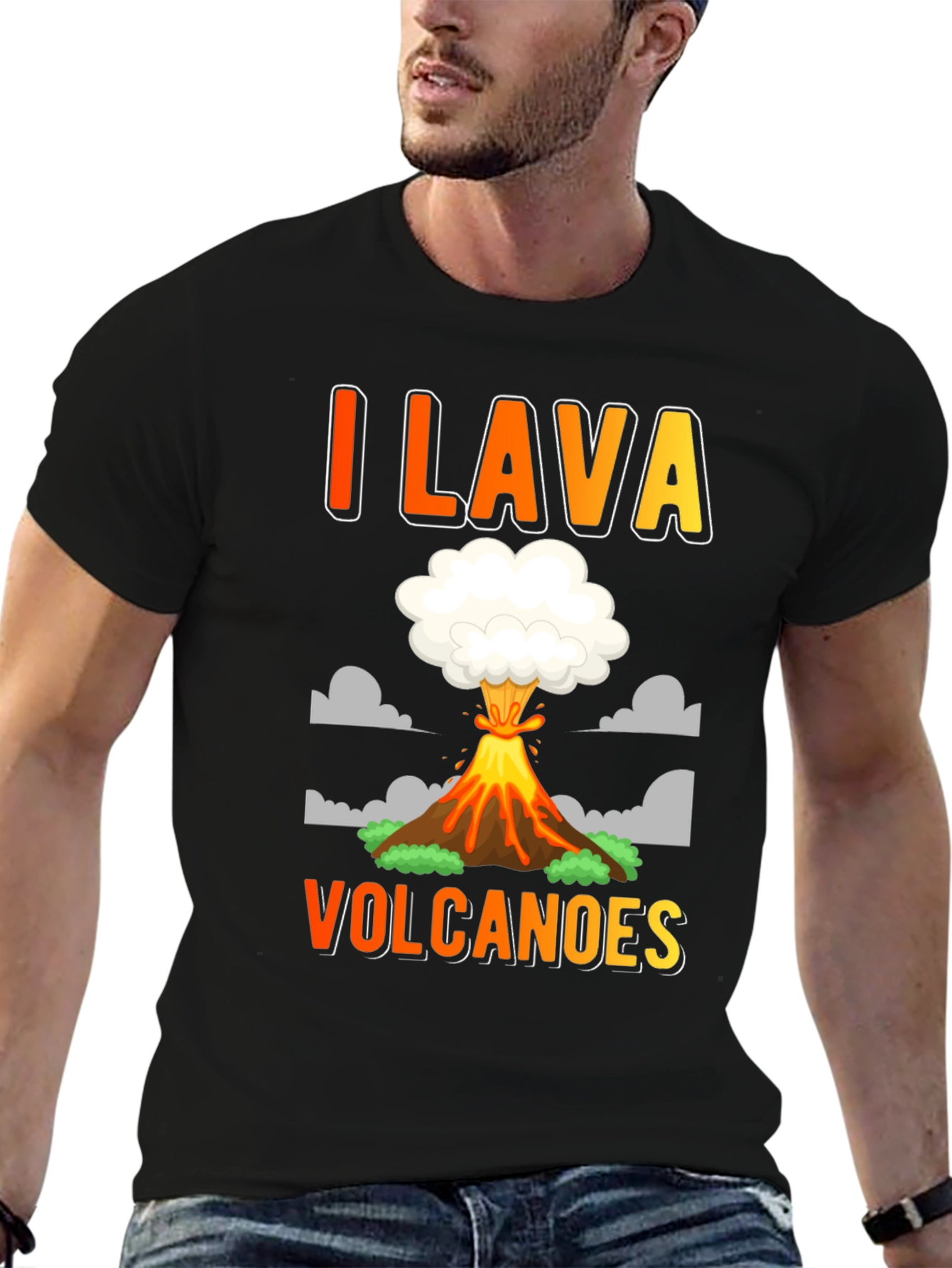 I Lava Volcanoes Graphic T-Shirt