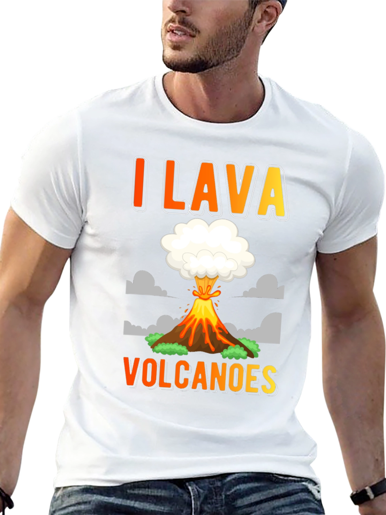 I Lava Volcanoes Graphic T-Shirt