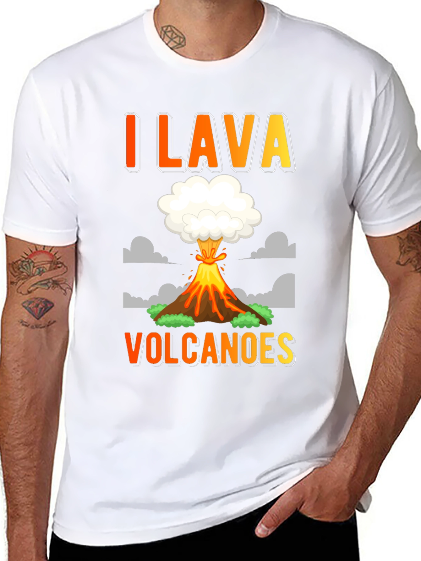 I Lava Volcanoes Graphic T-Shirt