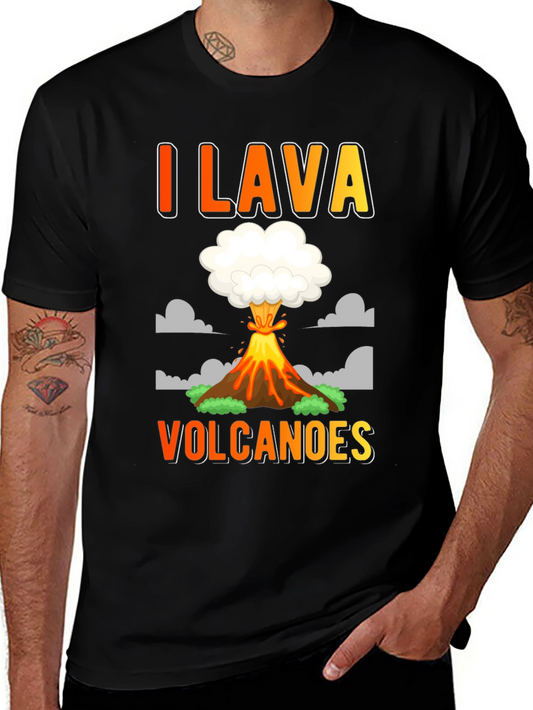I Lava Volcanoes Graphic T-Shirt
