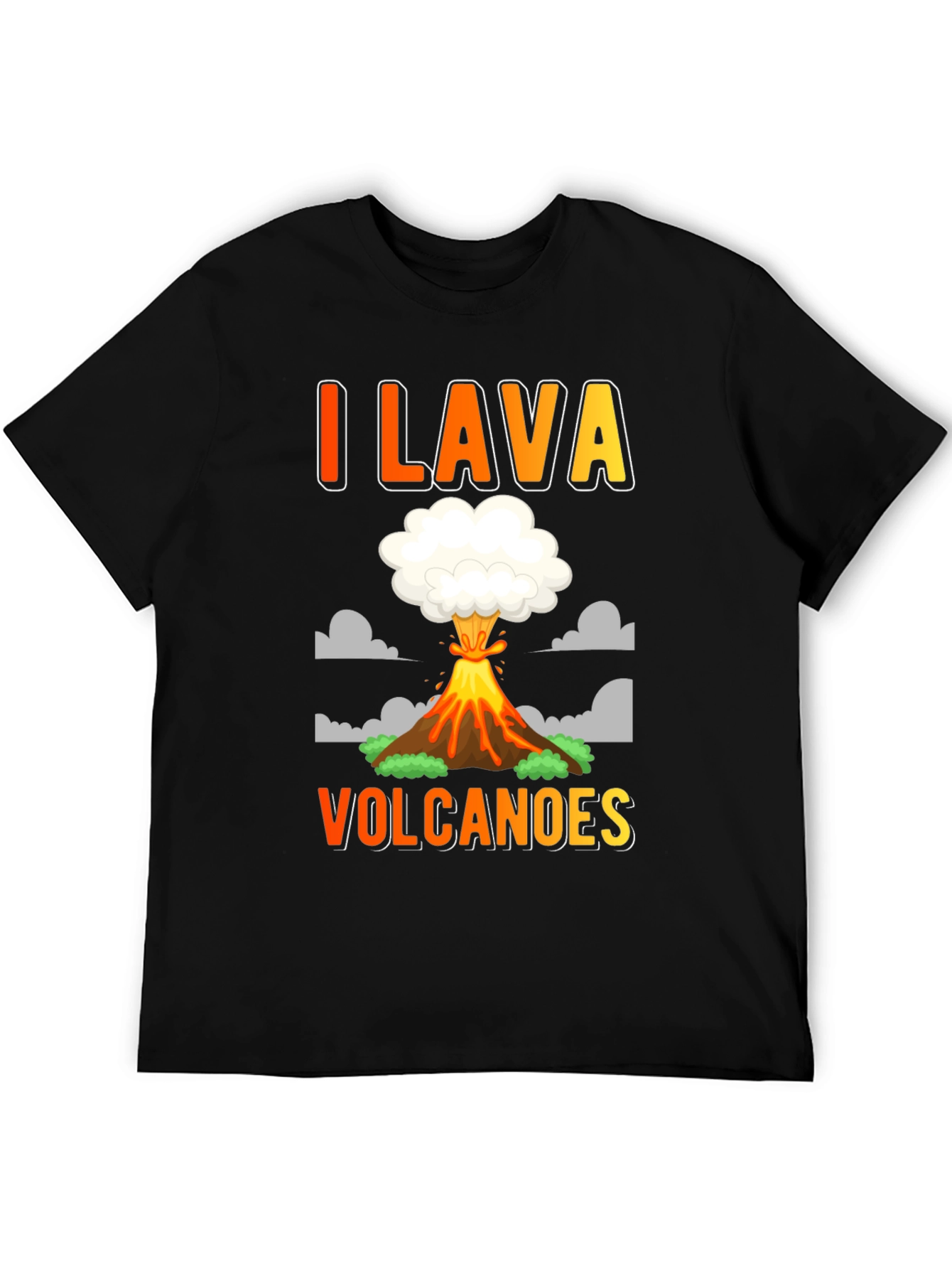 I Lava Volcanoes Graphic T-Shirt