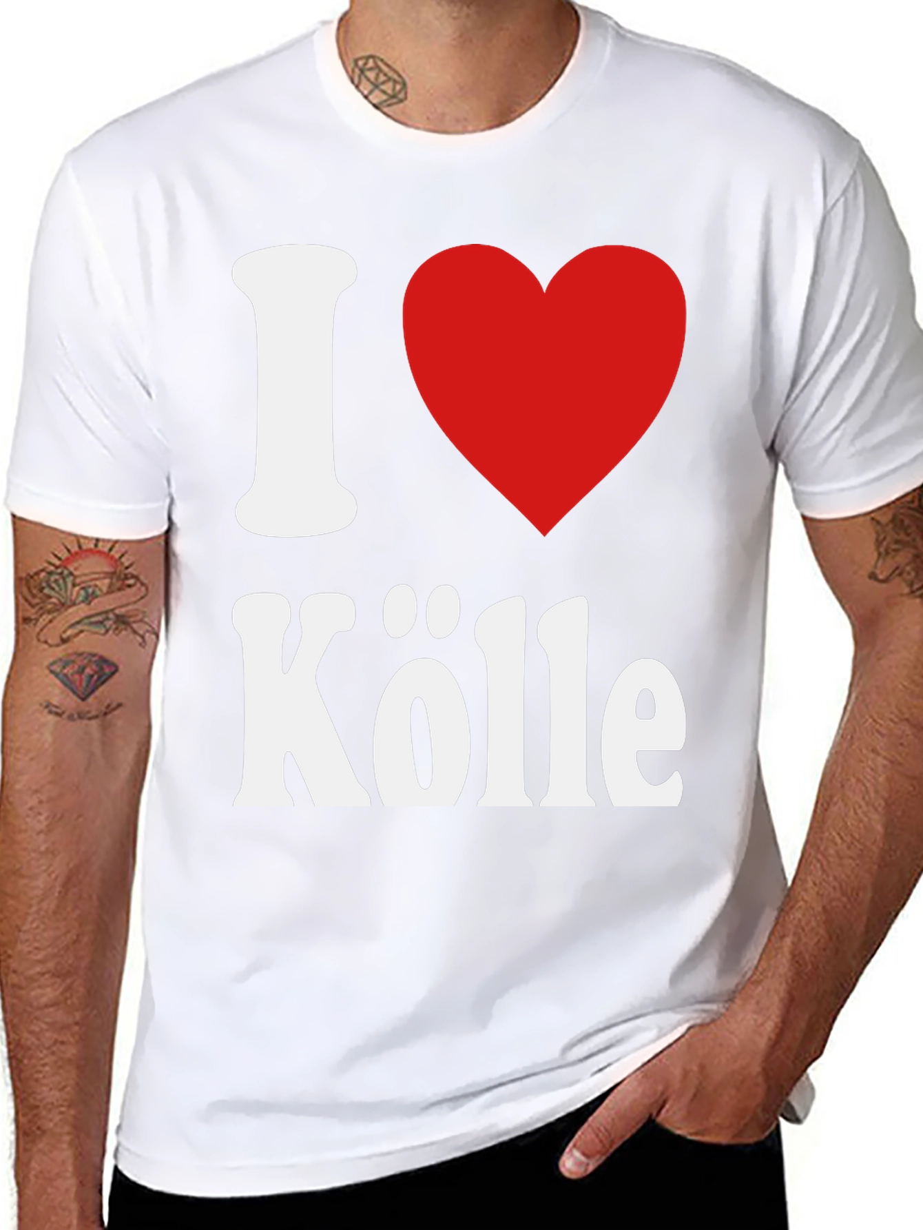 I Heart Kölle Black T-Shirt