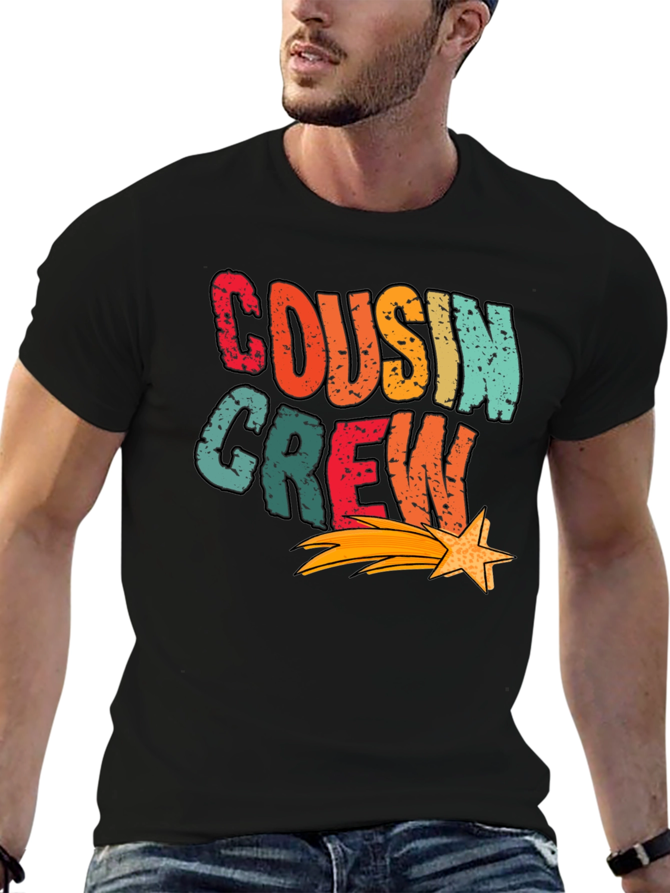 Cousin Crew Retro Graphic T-Shirt