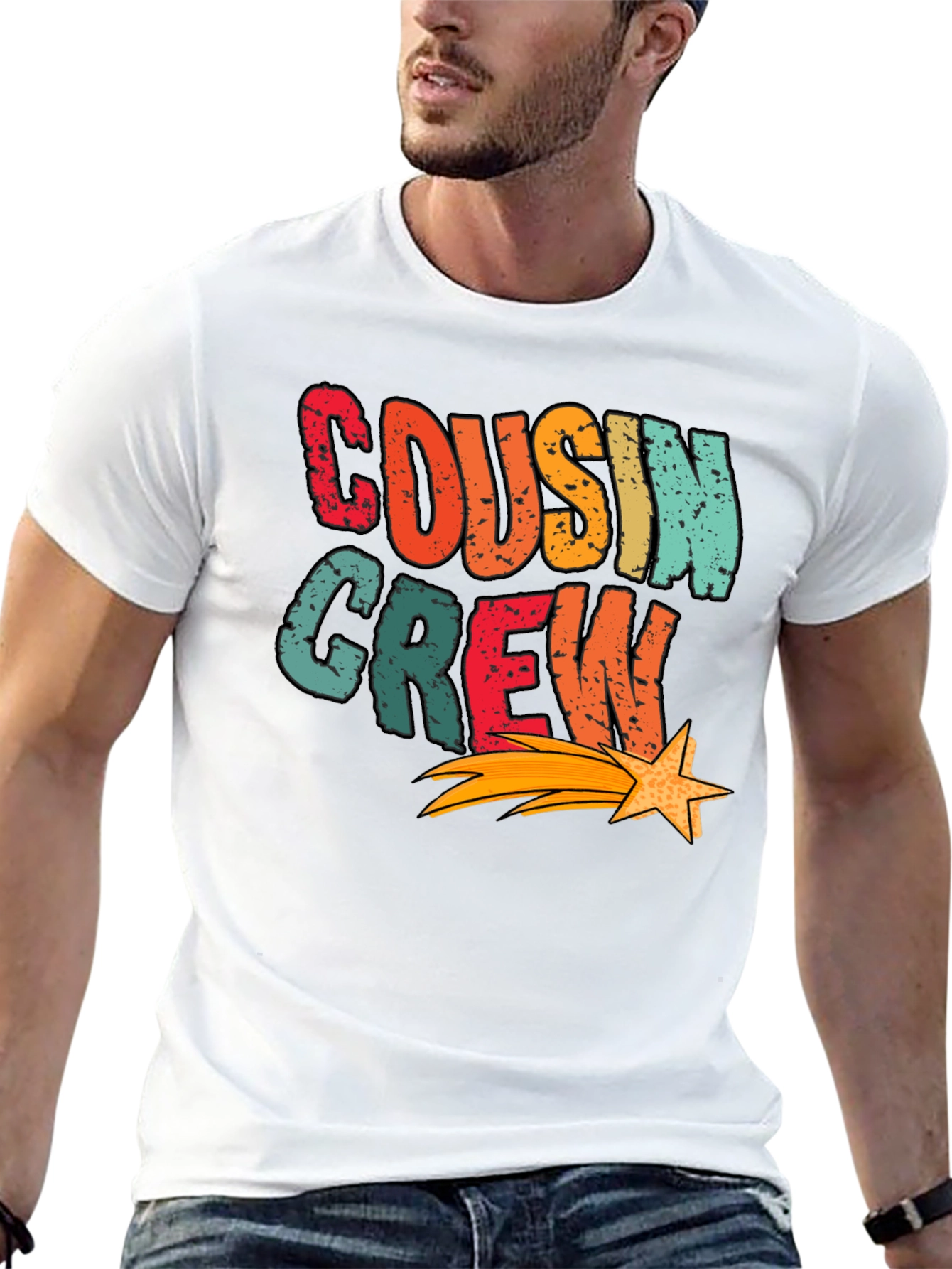 Cousin Crew Retro Graphic T-Shirt
