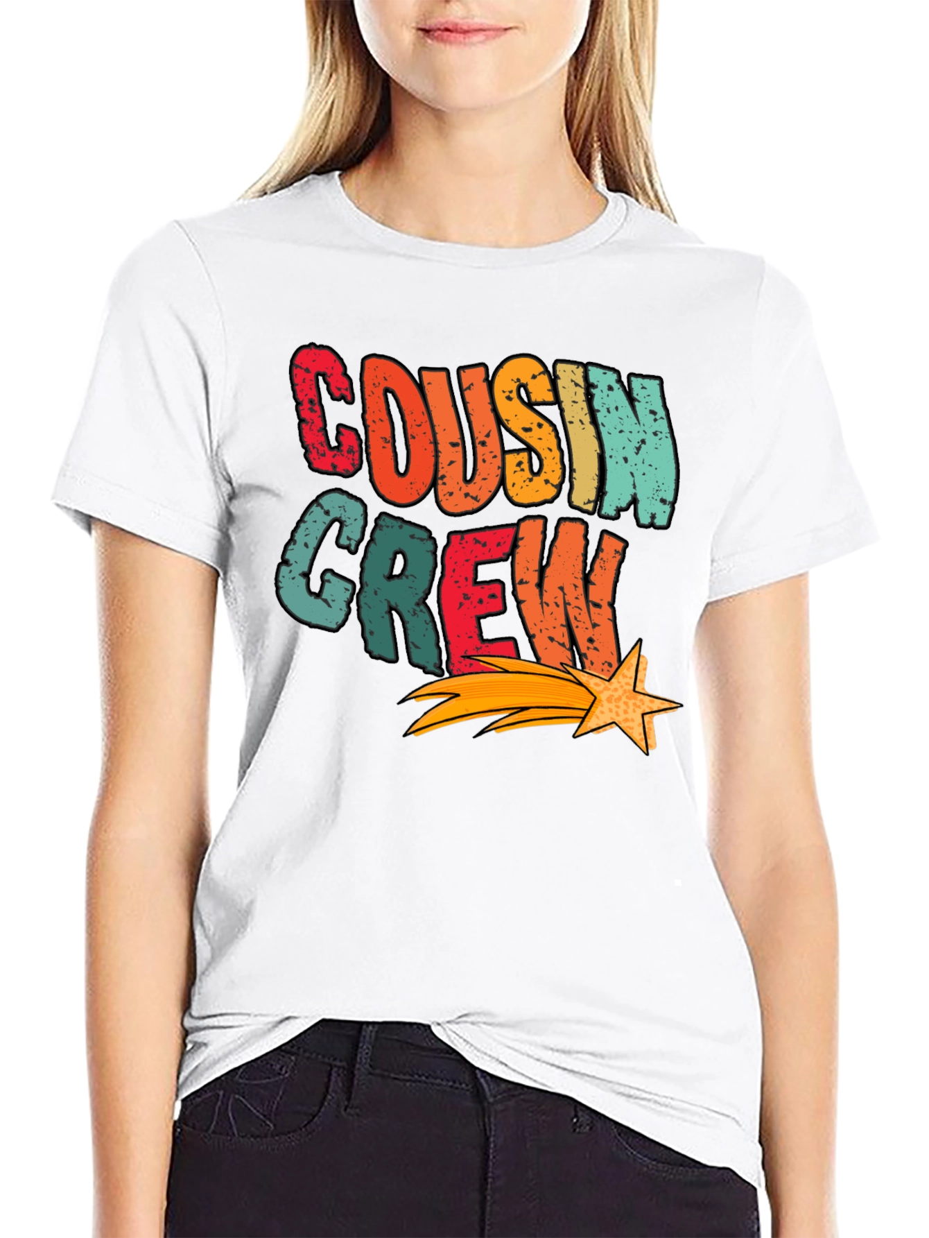 Cousin Crew Retro Graphic T-Shirt