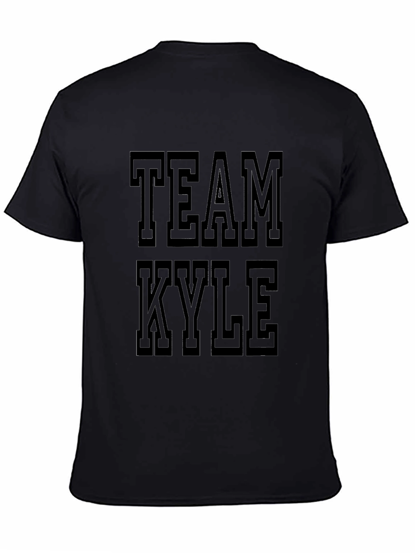 Team Kyle Black Graphic T-Shirt