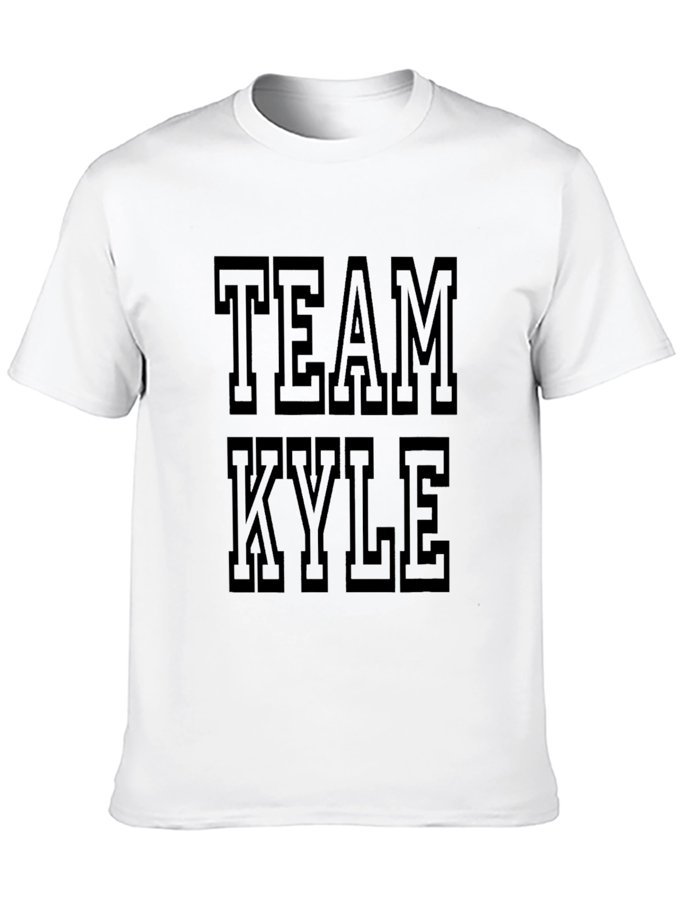 Team Kyle Black Graphic T-Shirt