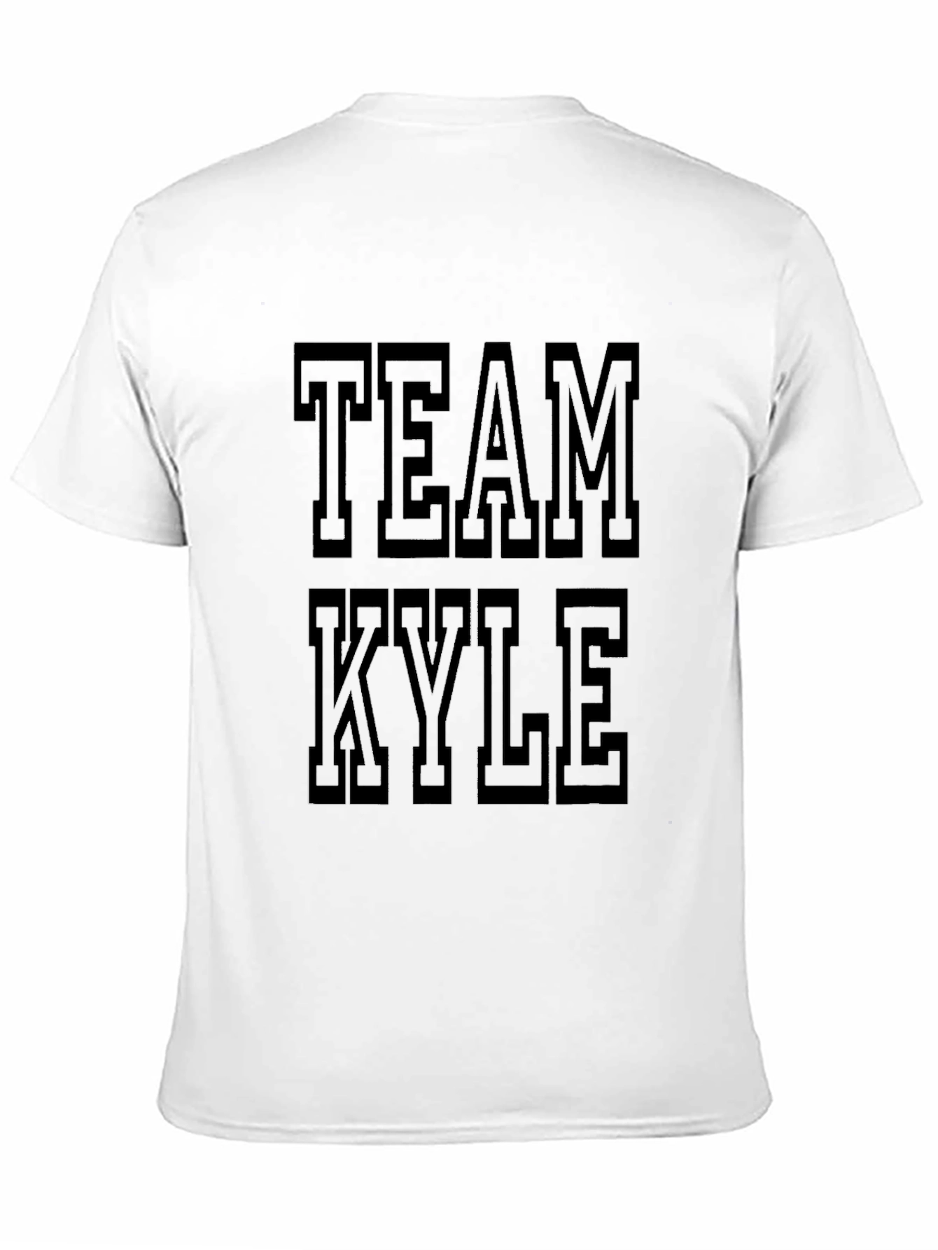 Team Kyle Black Graphic T-Shirt