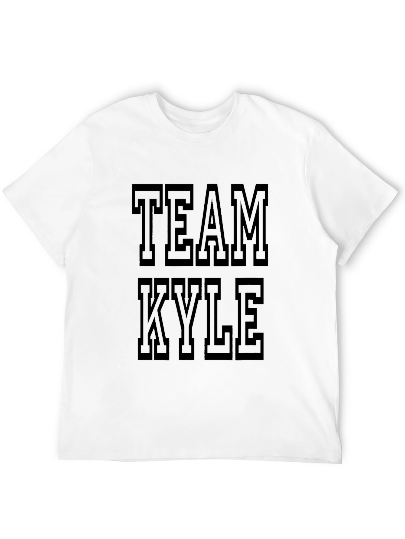 Team Kyle Black Graphic T-Shirt