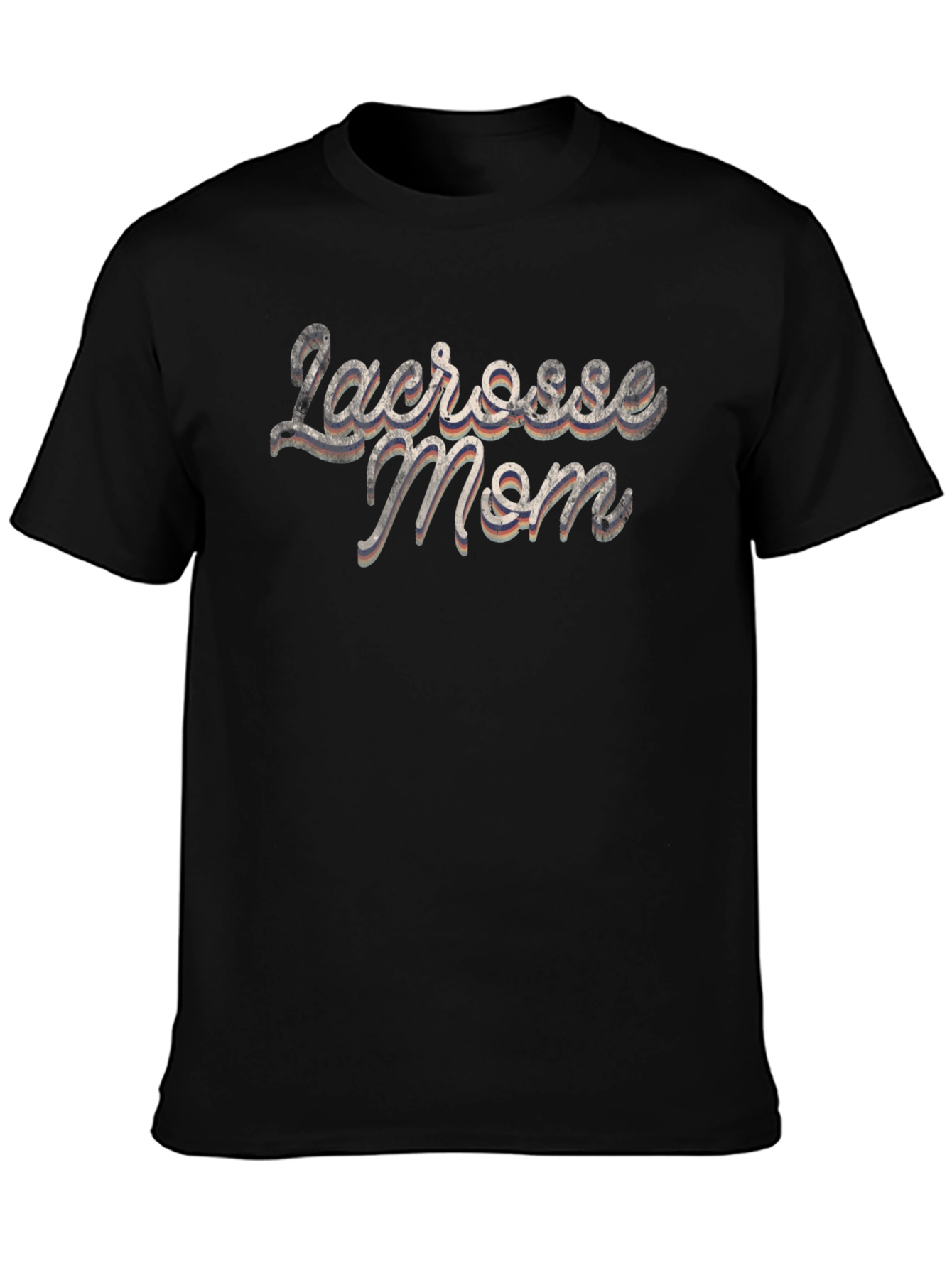 Lacrosse Mom Graphic Tee - Sporty Comfort