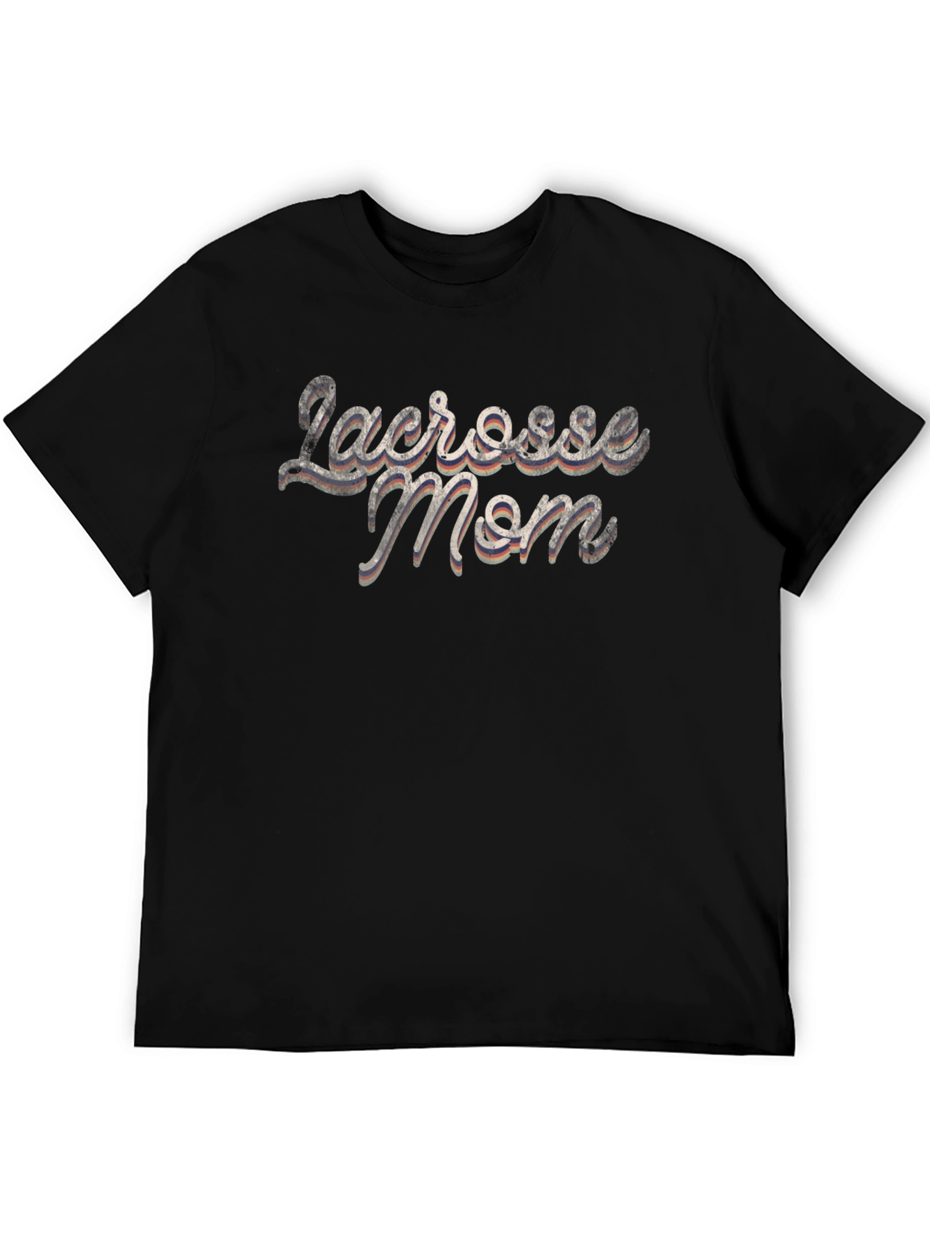 Lacrosse Mom Graphic Tee - Sporty Comfort