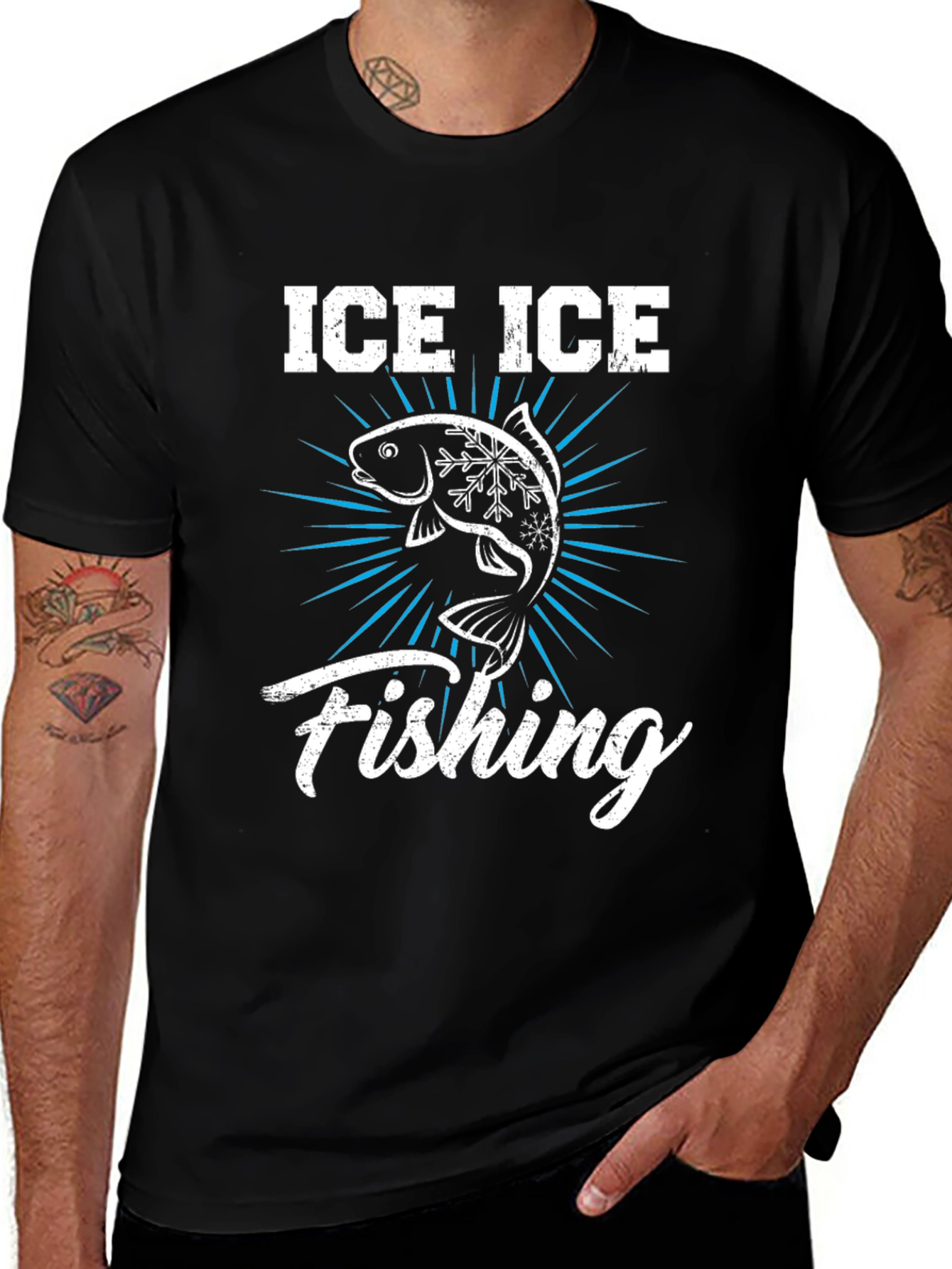 Ice Ice Fishing T-Shirt