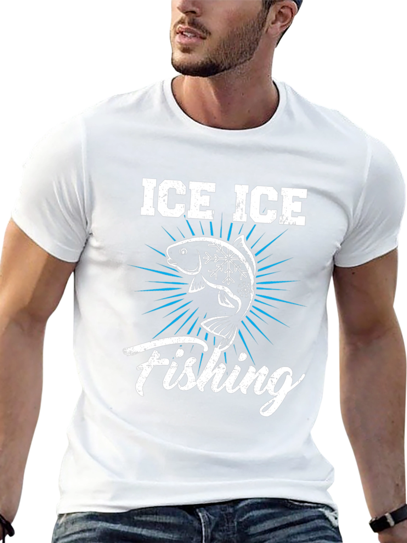 Ice Ice Fishing T-Shirt