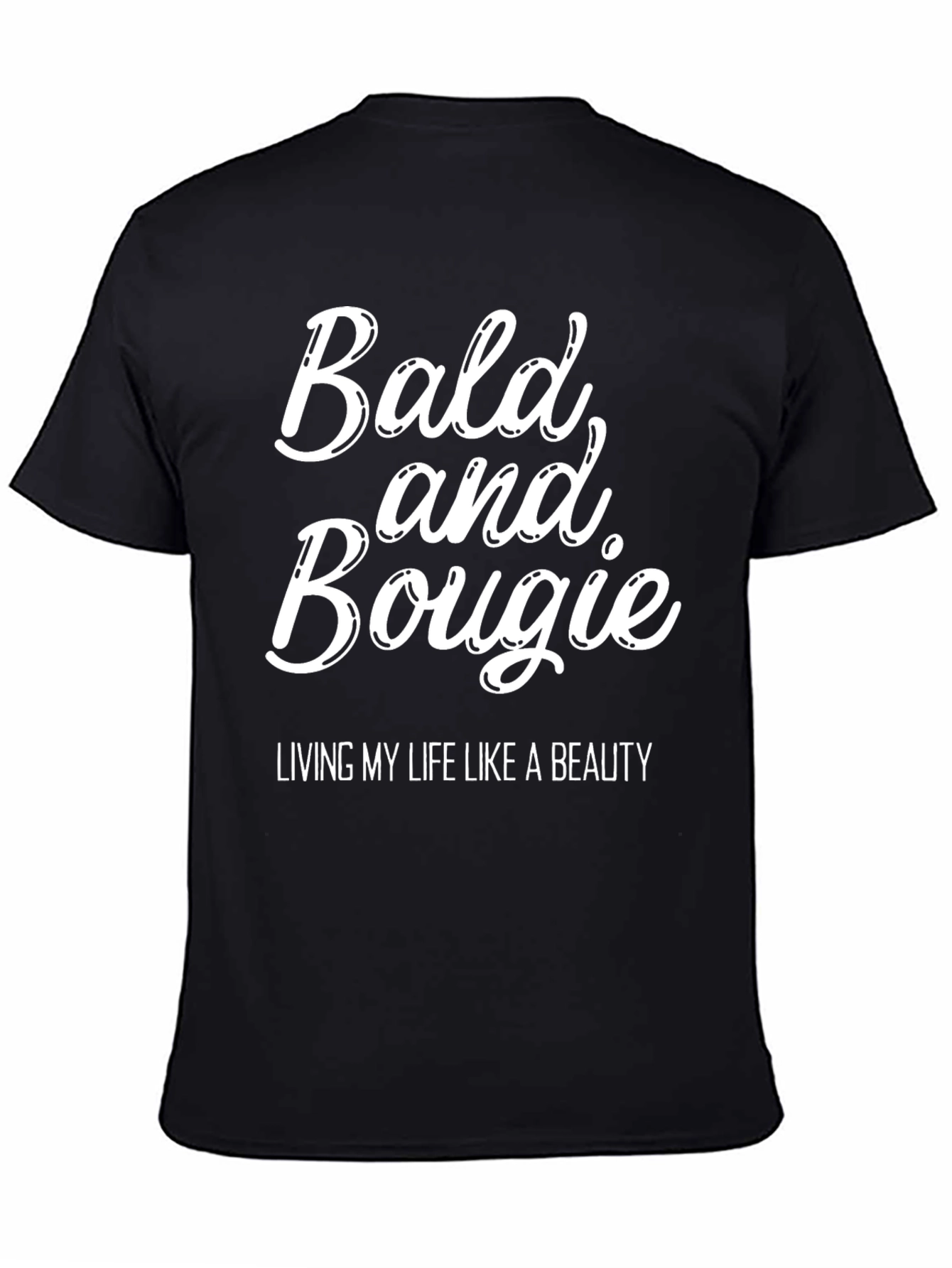 Bald and Bougie T-Shirt - Unisex Graphic Tee