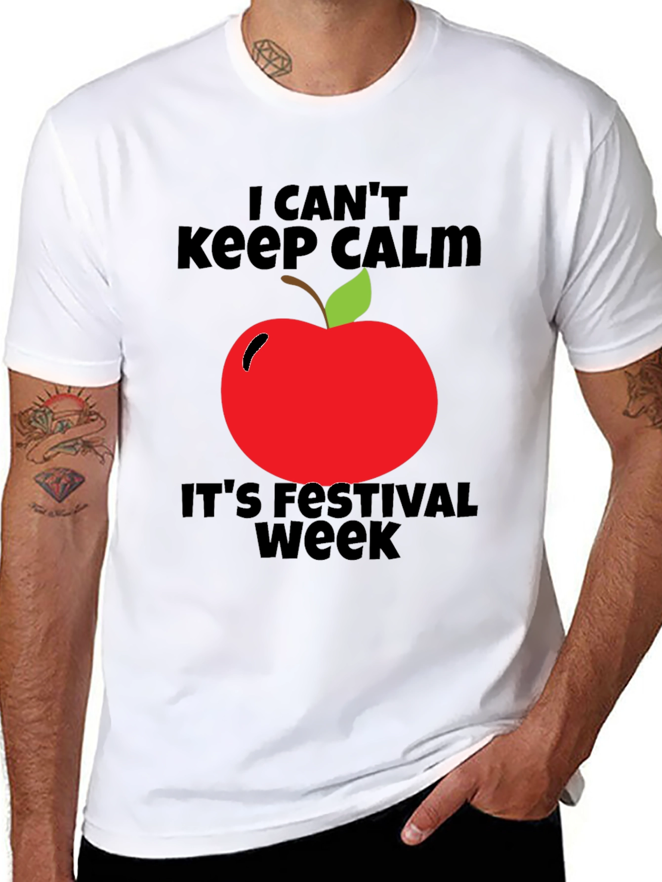 Festival Week T-Shirt - I Cant Keep Calm