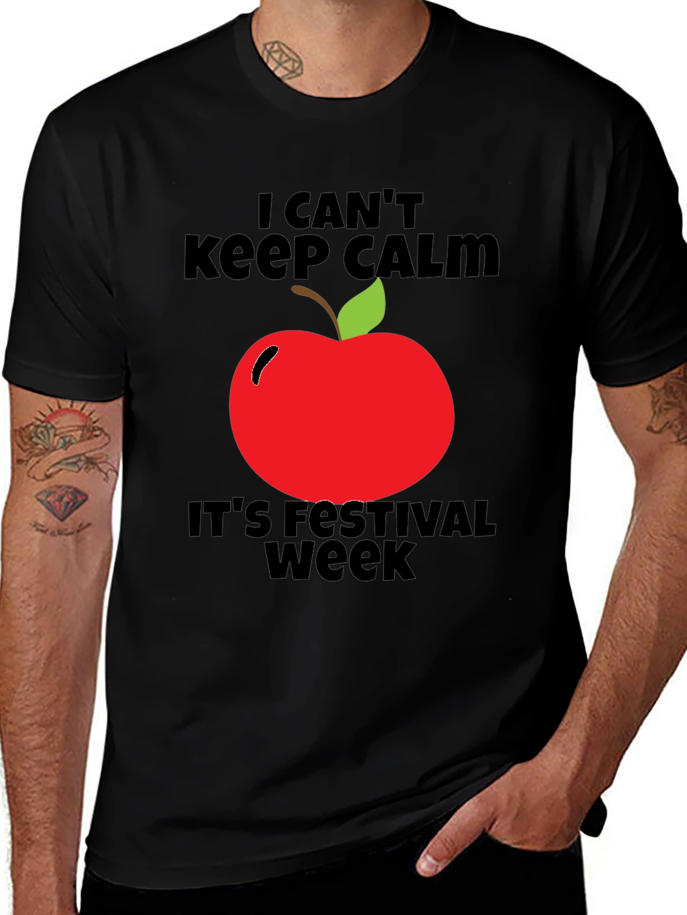 Festival Week T-Shirt - I Cant Keep Calm